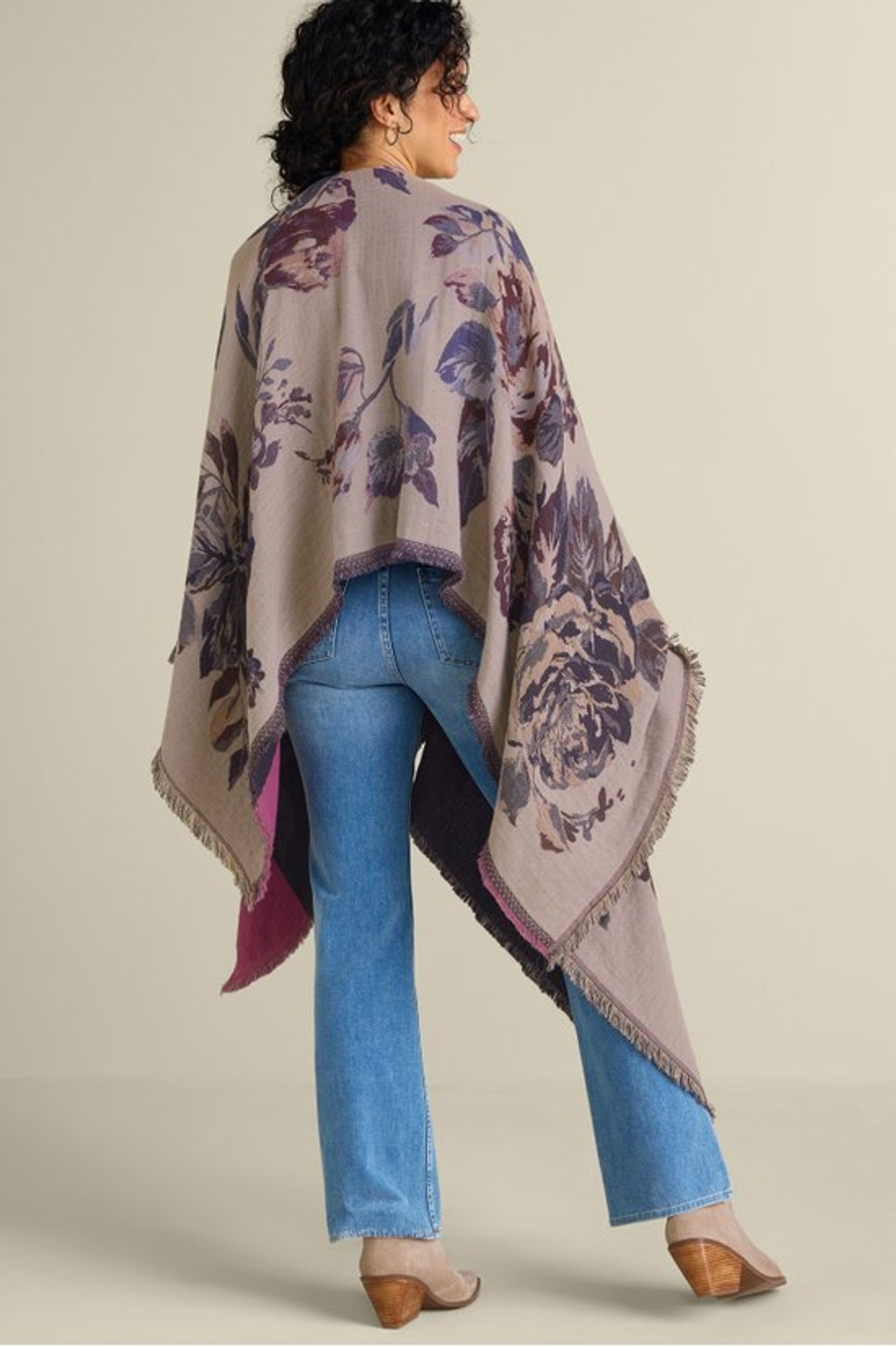 Beatrix Floral Wrap - Soft Surroundings Outlet