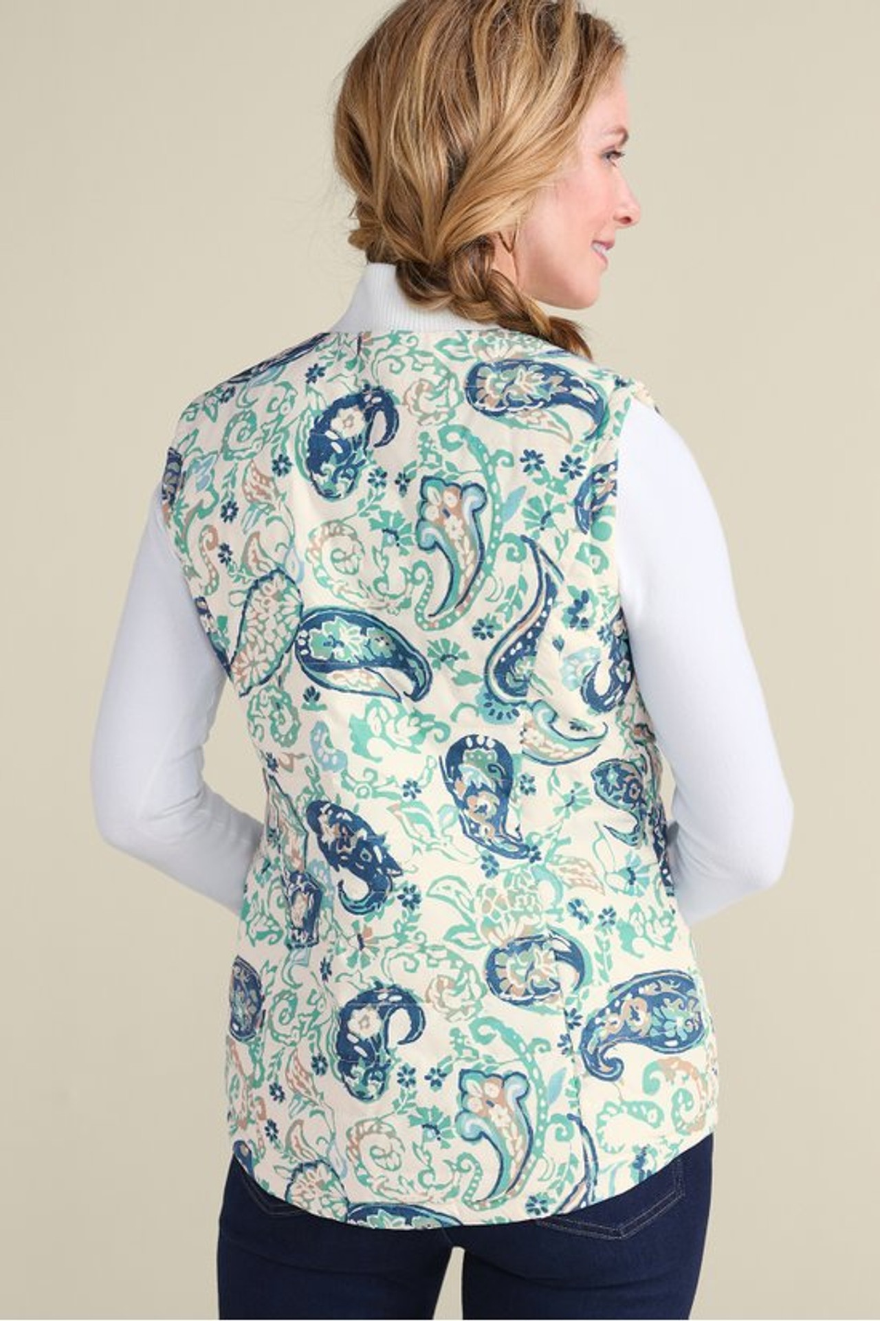 Sienna Reversible Puffer Vest - Soft Surroundings Outlet