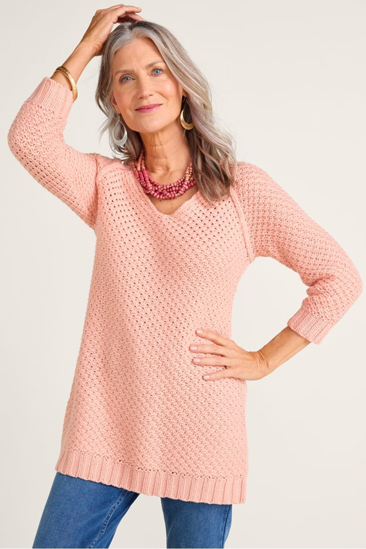 Bar Harbor Sweater Tunic - Soft Surroundings Outlet