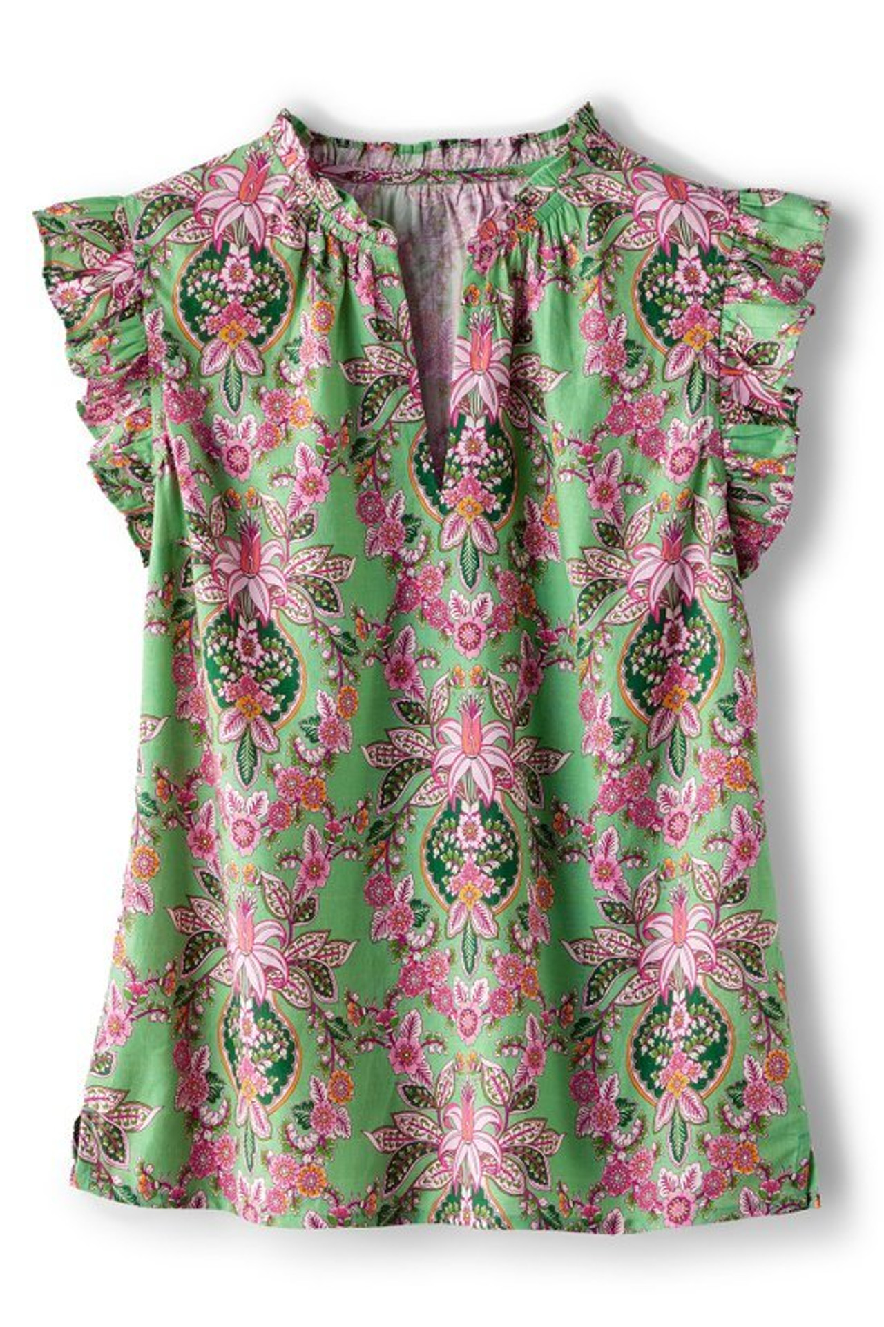 Paige Linen Blend Top - Soft Surroundings Outlet