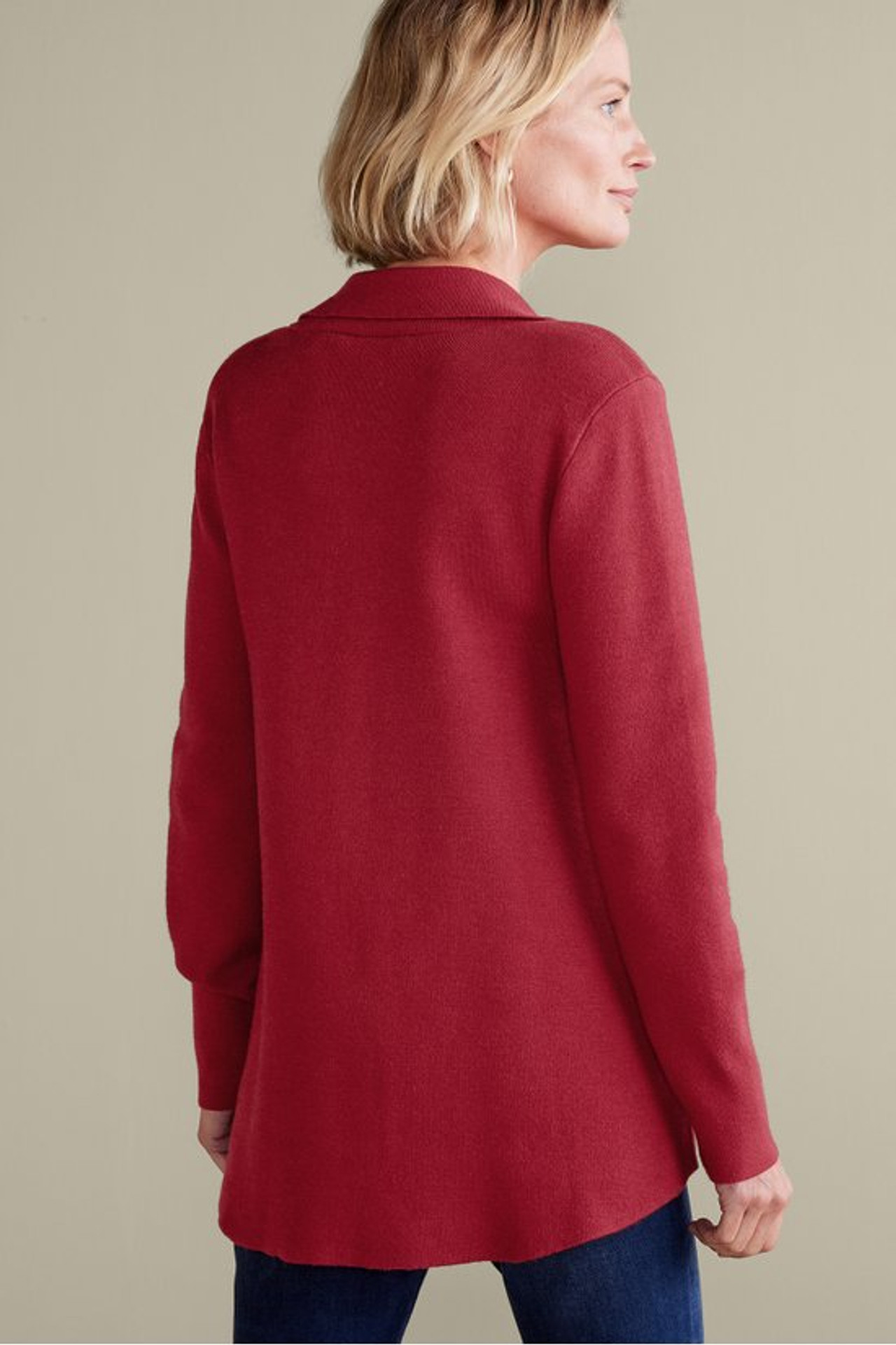 Meria Zip Cardi - Soft Surroundings Outlet