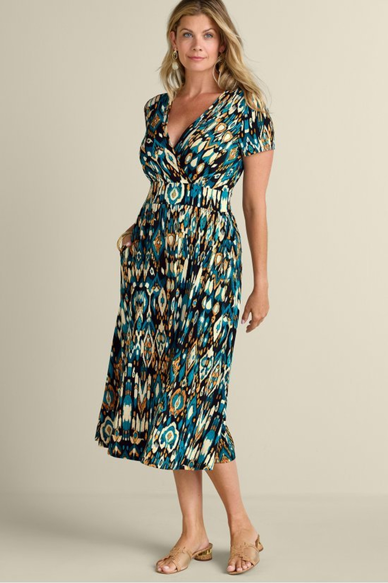 Penelope Midi Dress - Soft Surroundings Outlet
