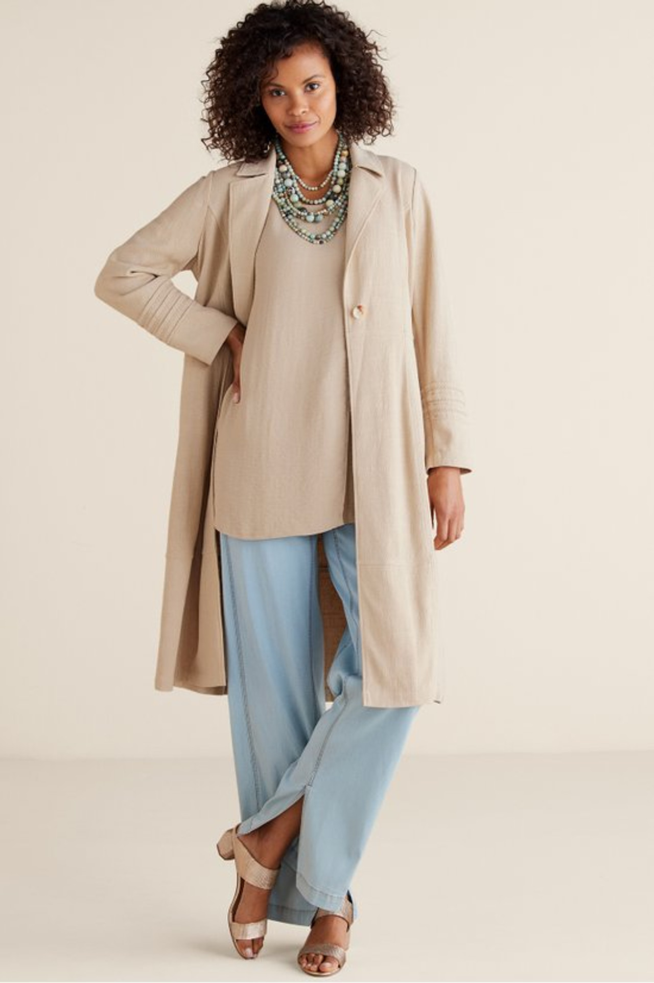 South Hampton Gauze Jacket - Soft Surroundings Outlet