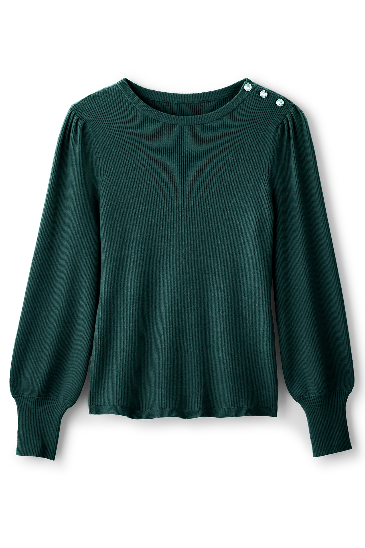Tyla Button Shoulder Sweater - Soft Surroundings Outlet