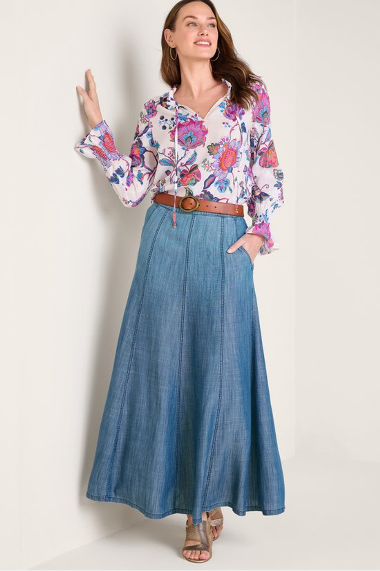 Sachi TENCEL™ Maxi Skirt - Soft Surroundings Outlet