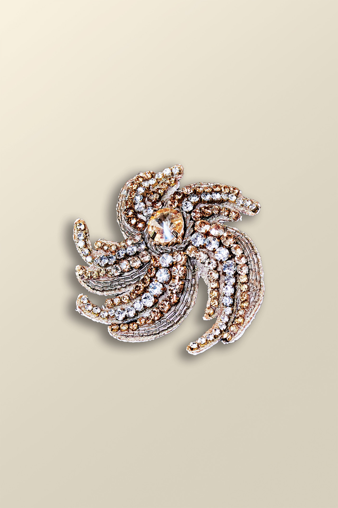 Swirl Around Burst Brooch - Soft Surroundings Outlet