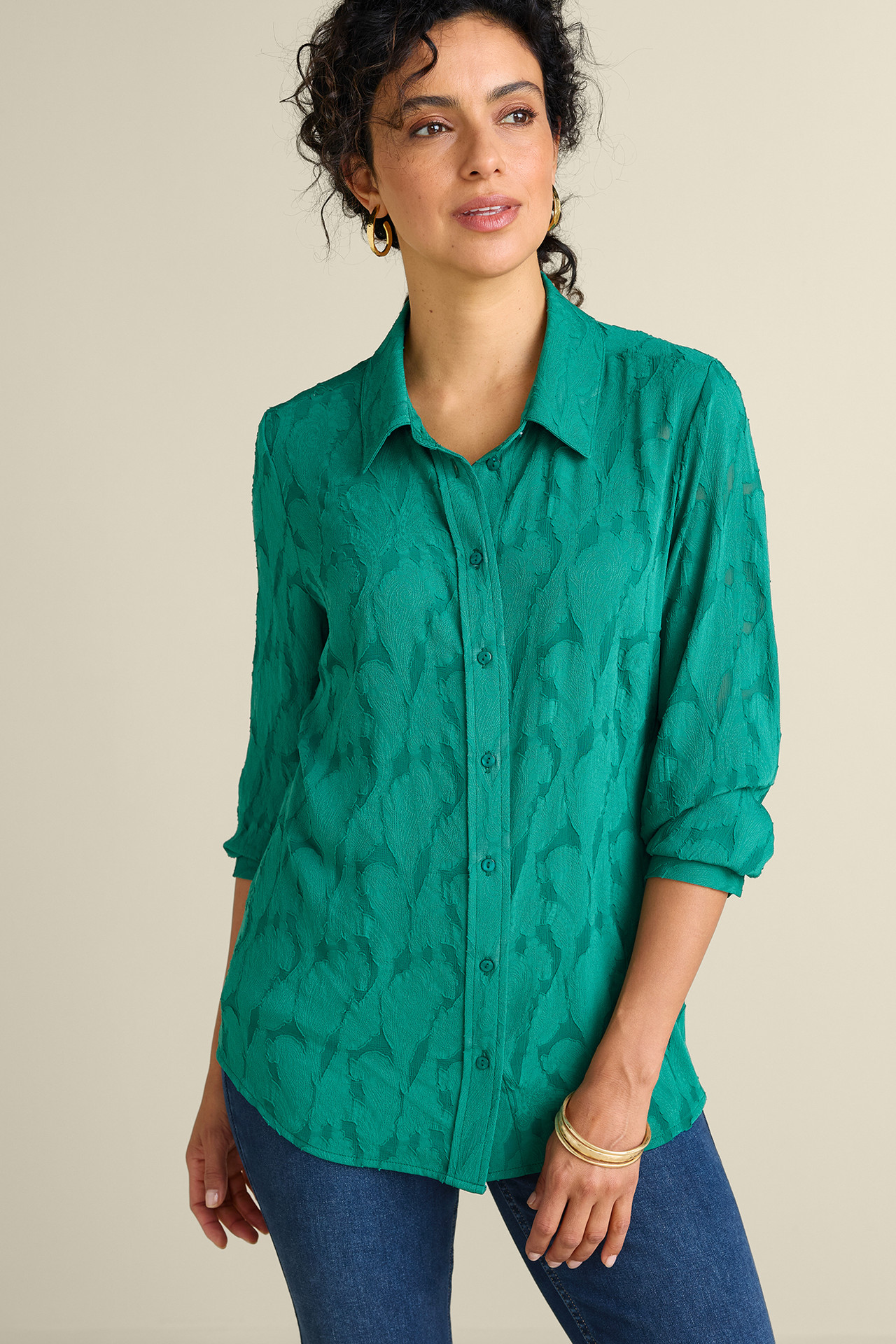Matine Jacquard Tunic & Cami - Soft Surroundings Outlet