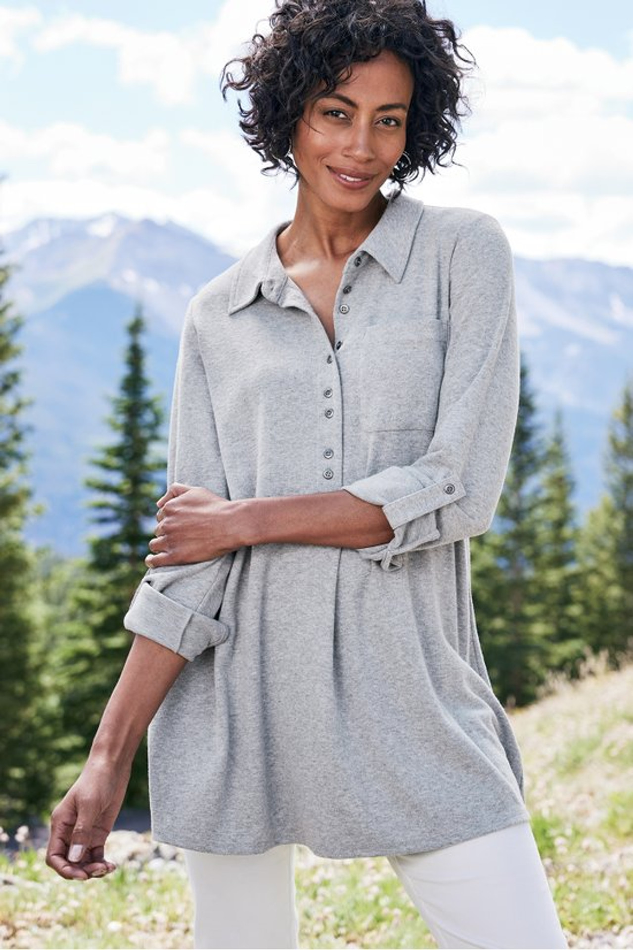 Take It Easy Tunic - Soft Surroundings Outlet