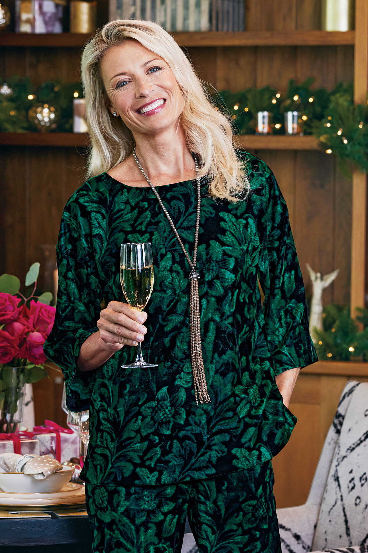 Aria Velvet Top - Soft Surroundings Outlet