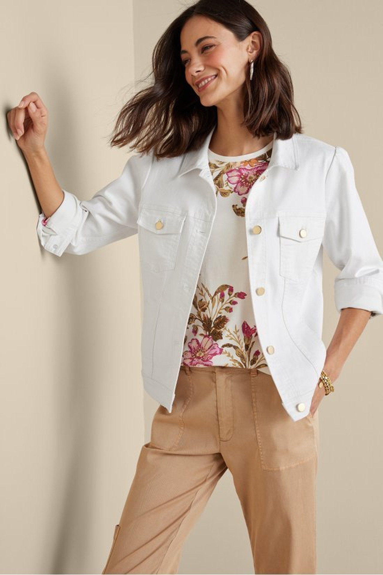 Diana Shapely Denim Jacket - Soft Surroundings Outlet