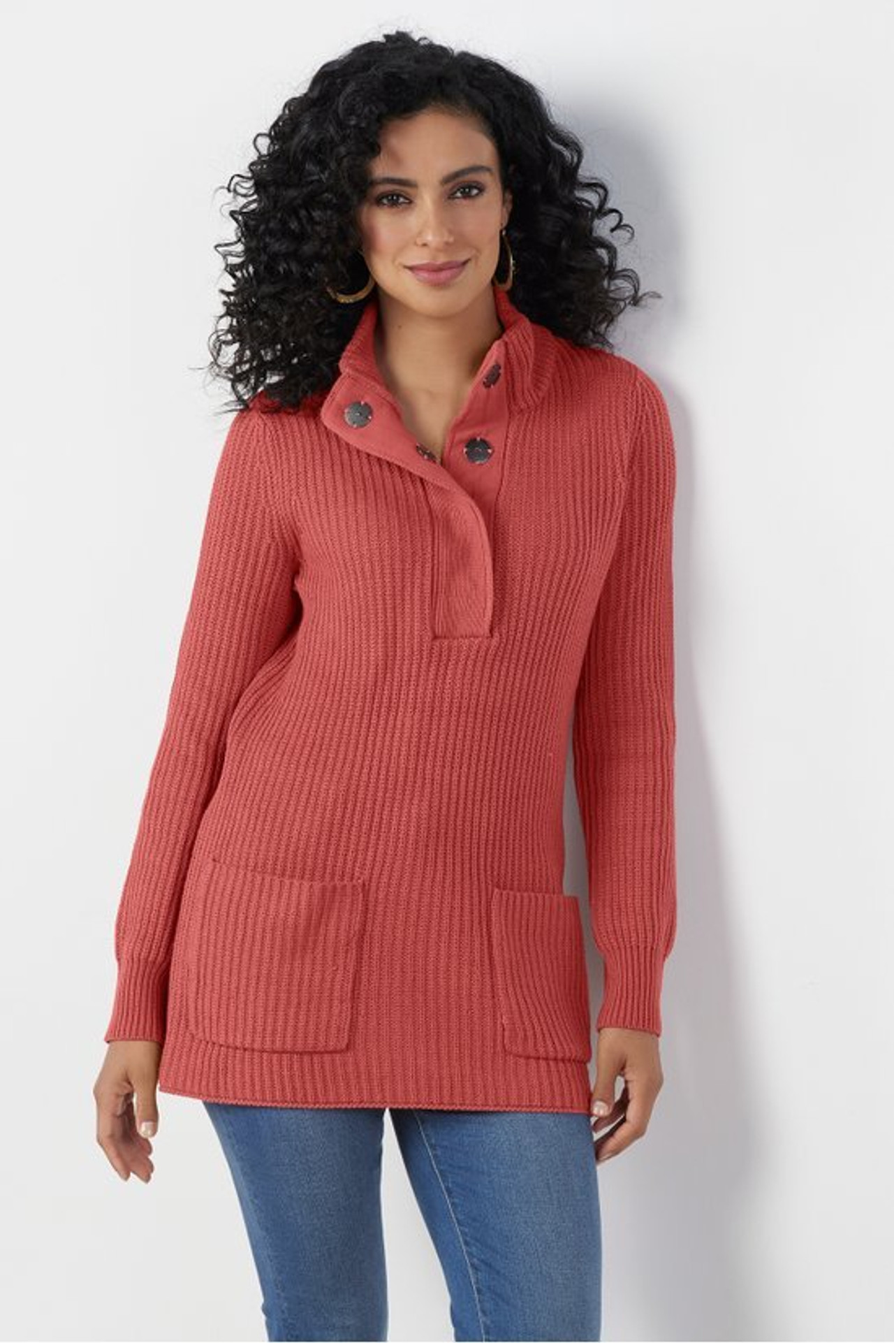 Highland Tunic Sweater - Soft Surroundings Outlet