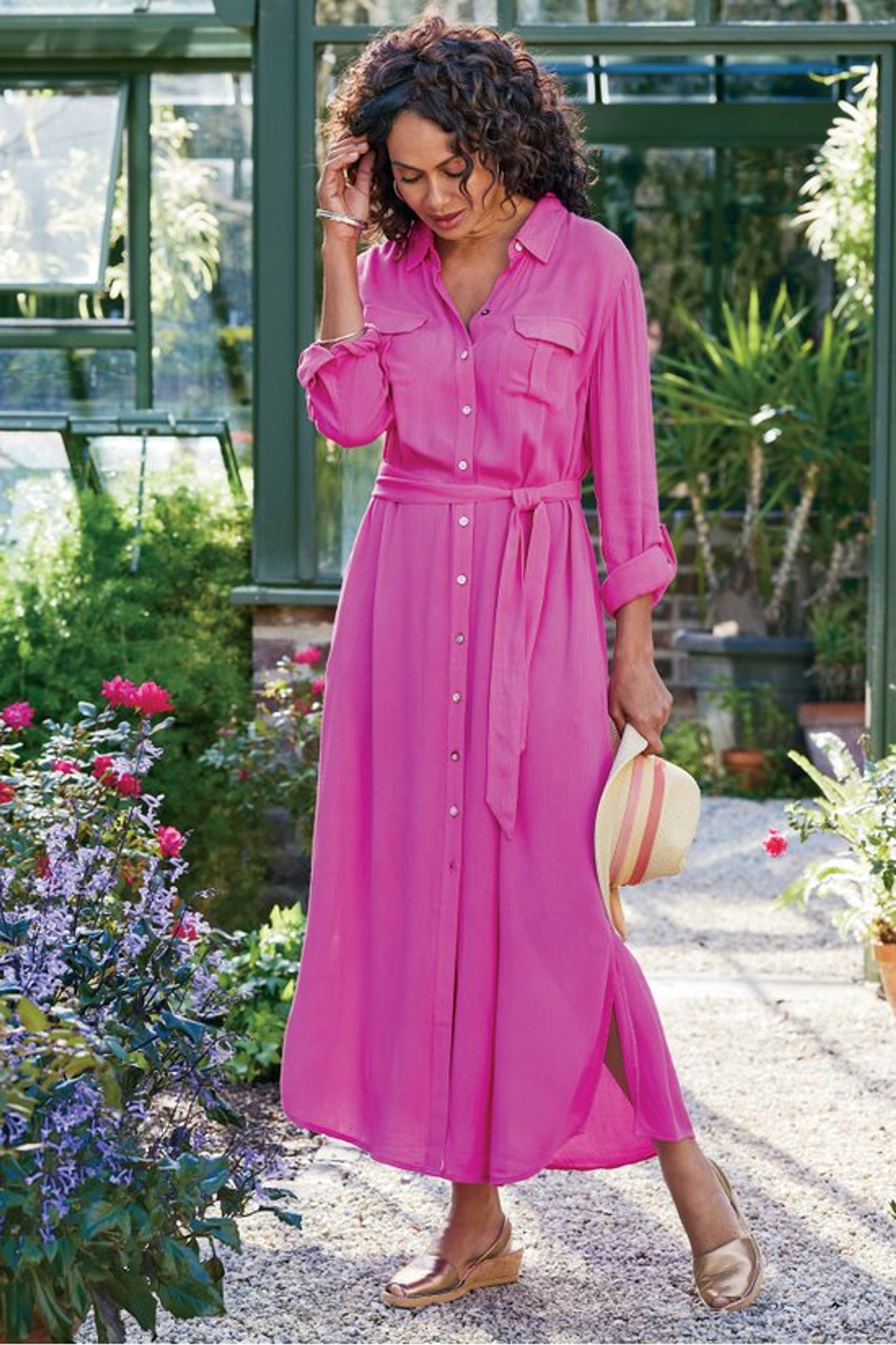 Zanya Gauze Maxi Dress - Soft Surroundings Outlet