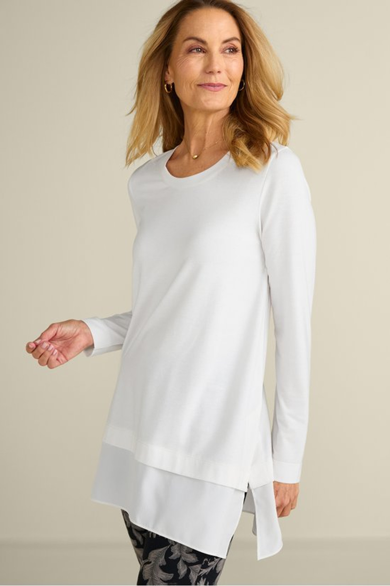 Willa Layered Tunic - Soft Surroundings Outlet