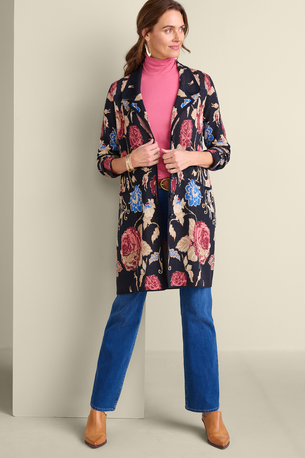 Glasgow Sweater Coat - Soft Surroundings Outlet