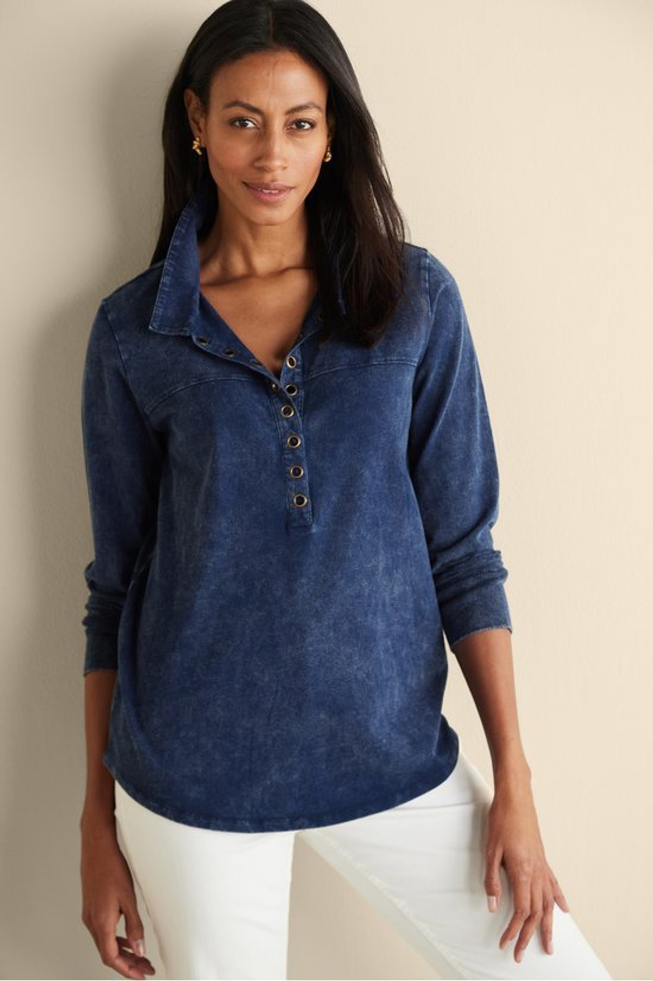 Neera Washed Tunic - Soft Surroundings Outlet