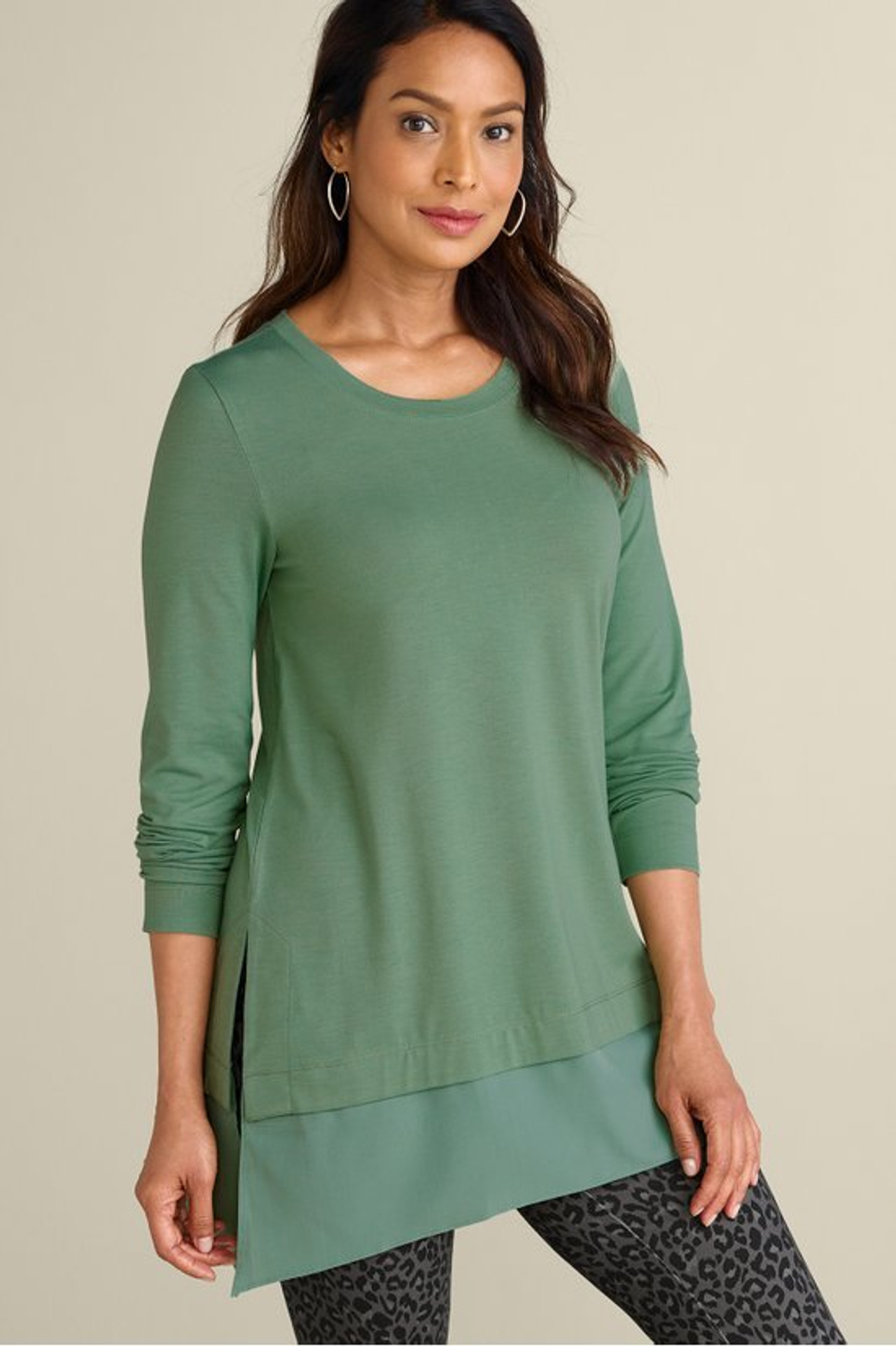 Willa Layered Tunic - Soft Surroundings Outlet