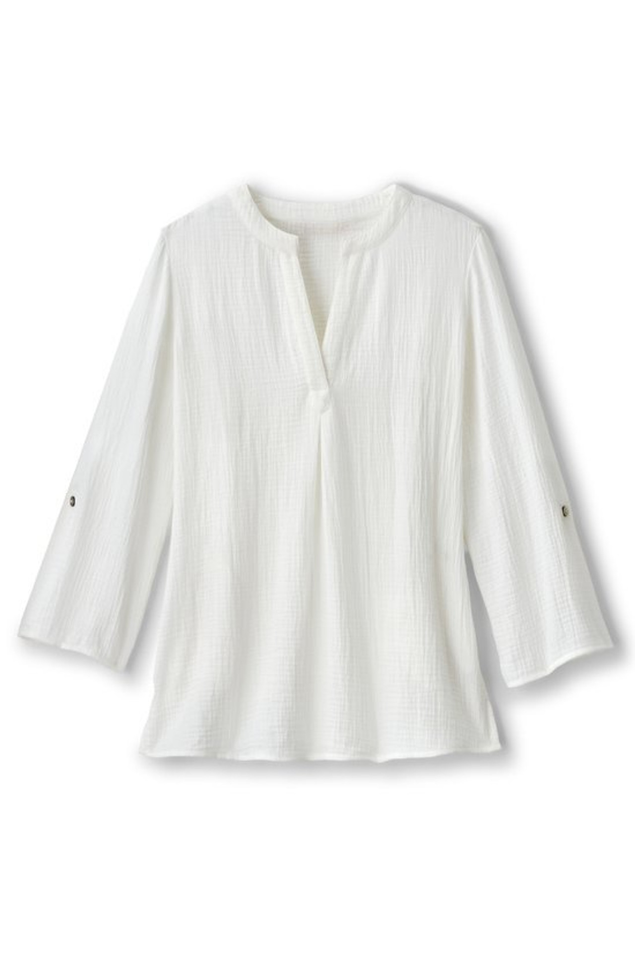 Marley Gauze Tunic - Soft Surroundings Outlet