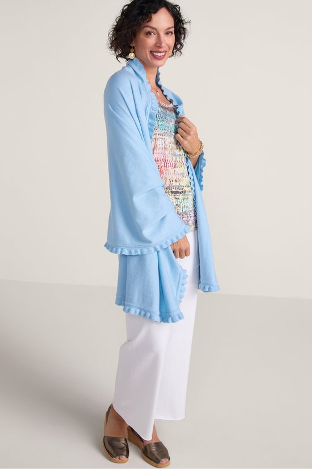 Rio Ruffle Wrap - Soft Surroundings Outlet