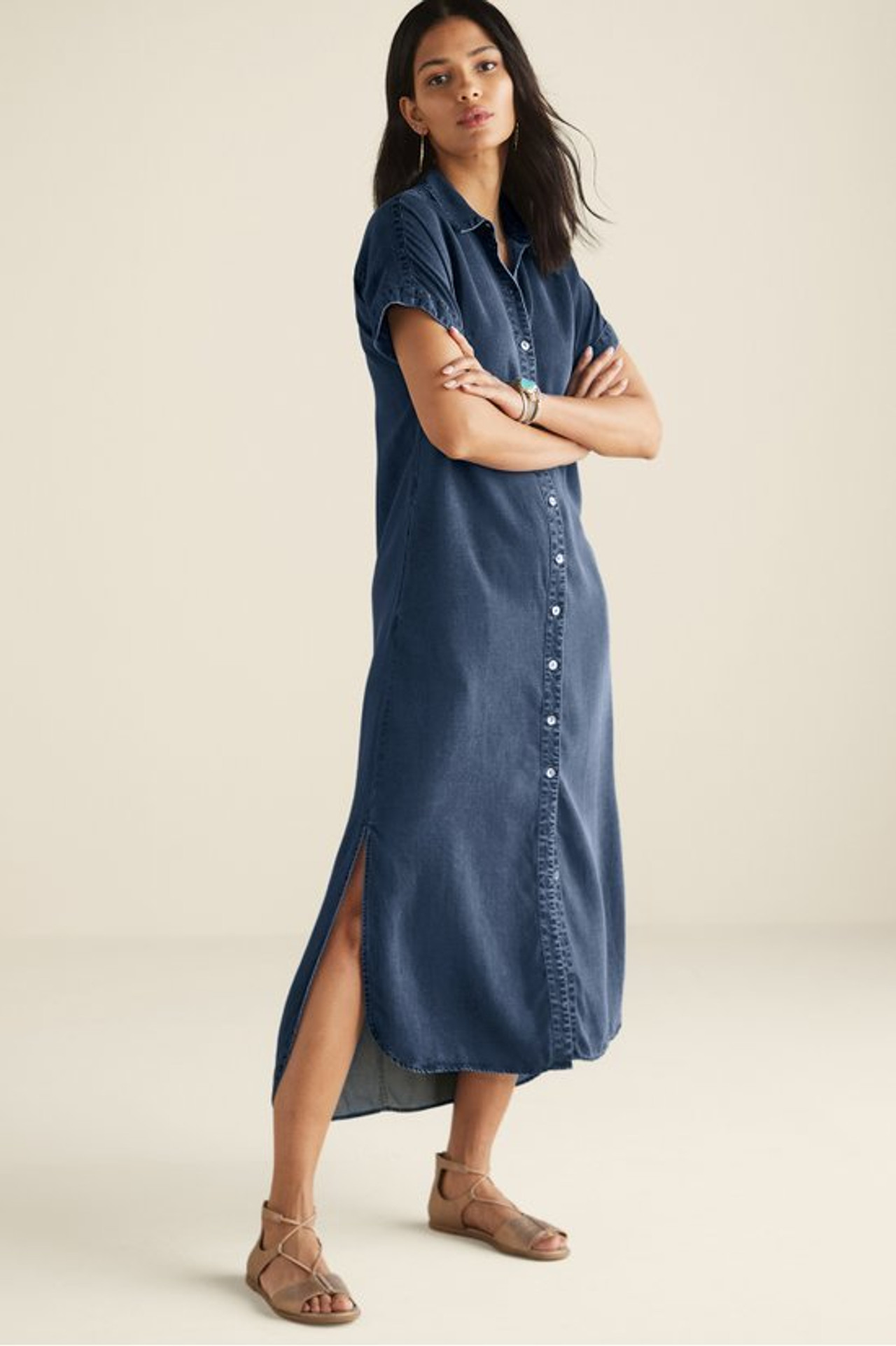 Je Veux Midi Shirtdress - Soft Surroundings Outlet