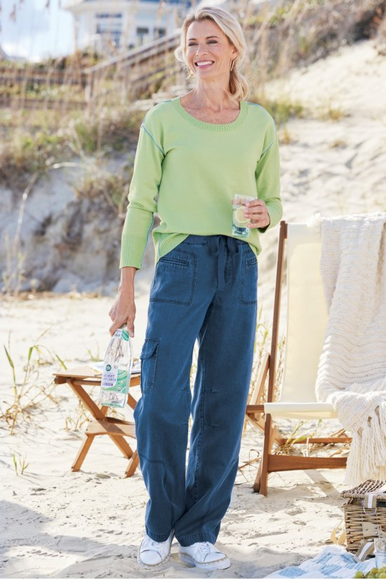 Benecia TENCEL™ Cargo Pants - Soft Surroundings Outlet
