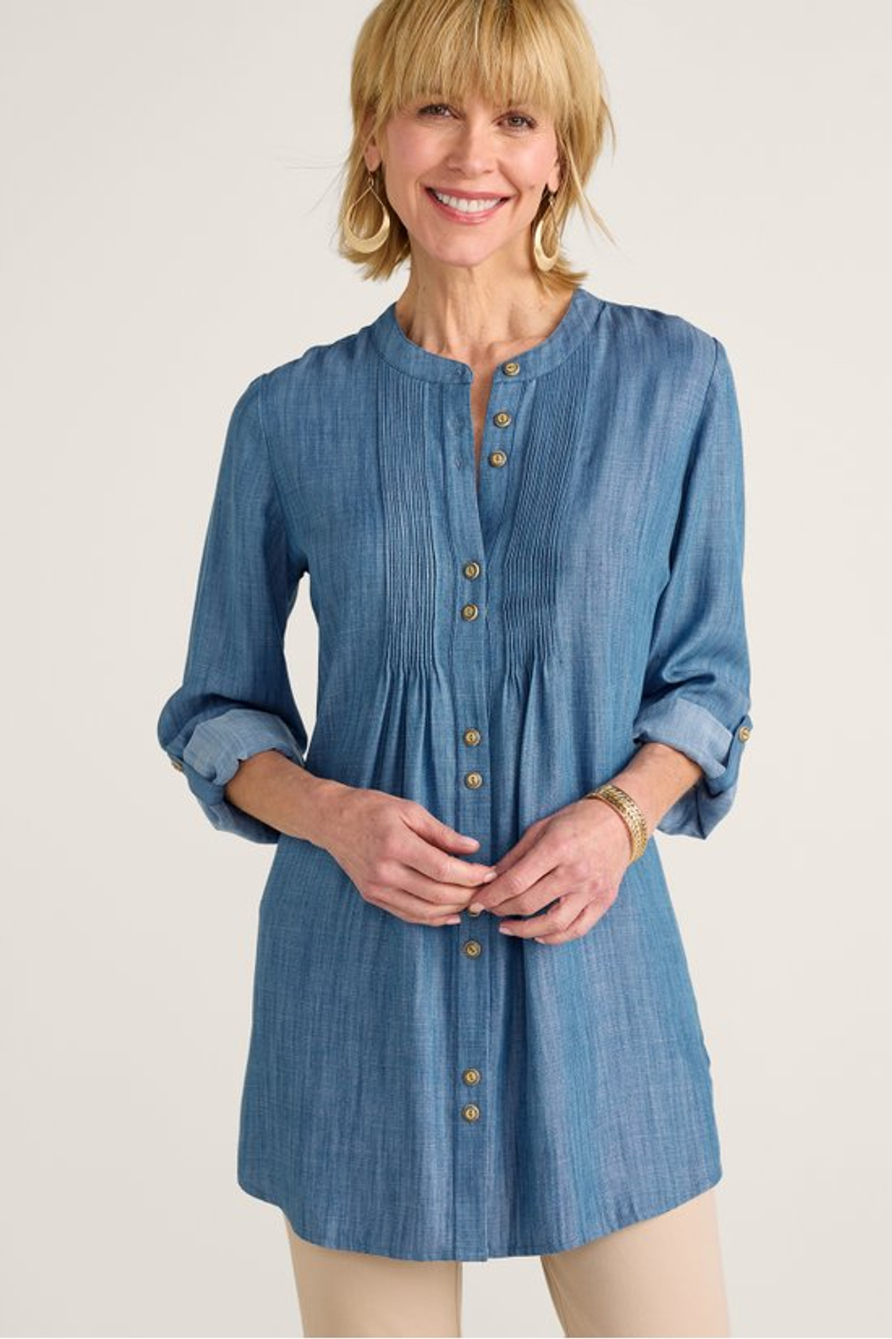 Makara TENCEL™ Tunic - Soft Surroundings Outlet