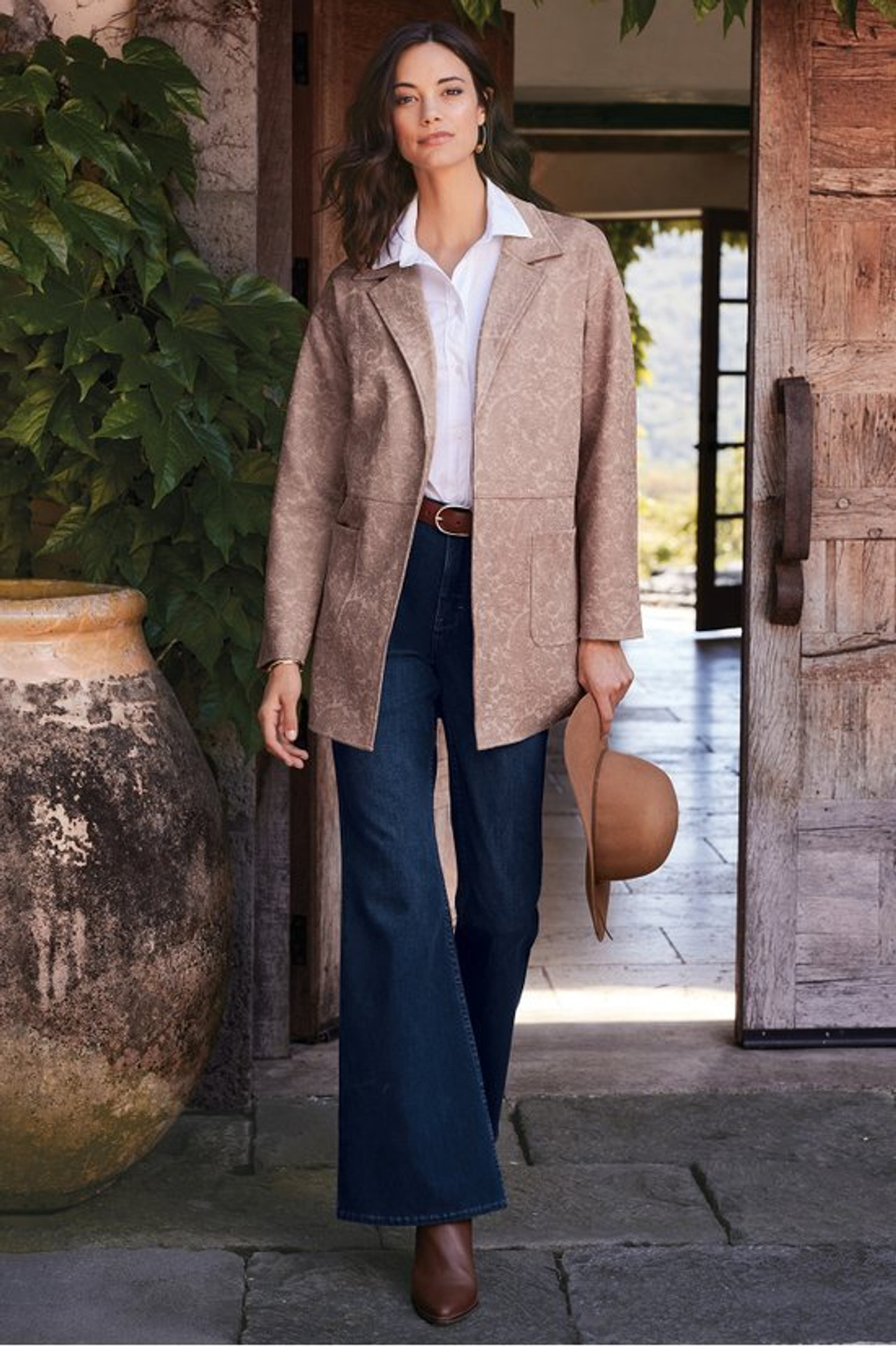 Ultimate Denim Flare Jeans - Soft Surroundings Outlet