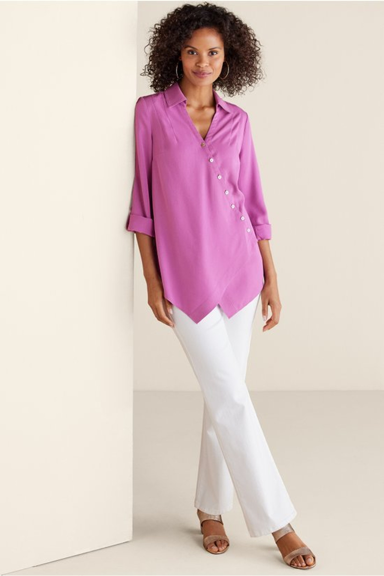 Washed TENCEL™ Tunic - Soft Surroundings Outlet