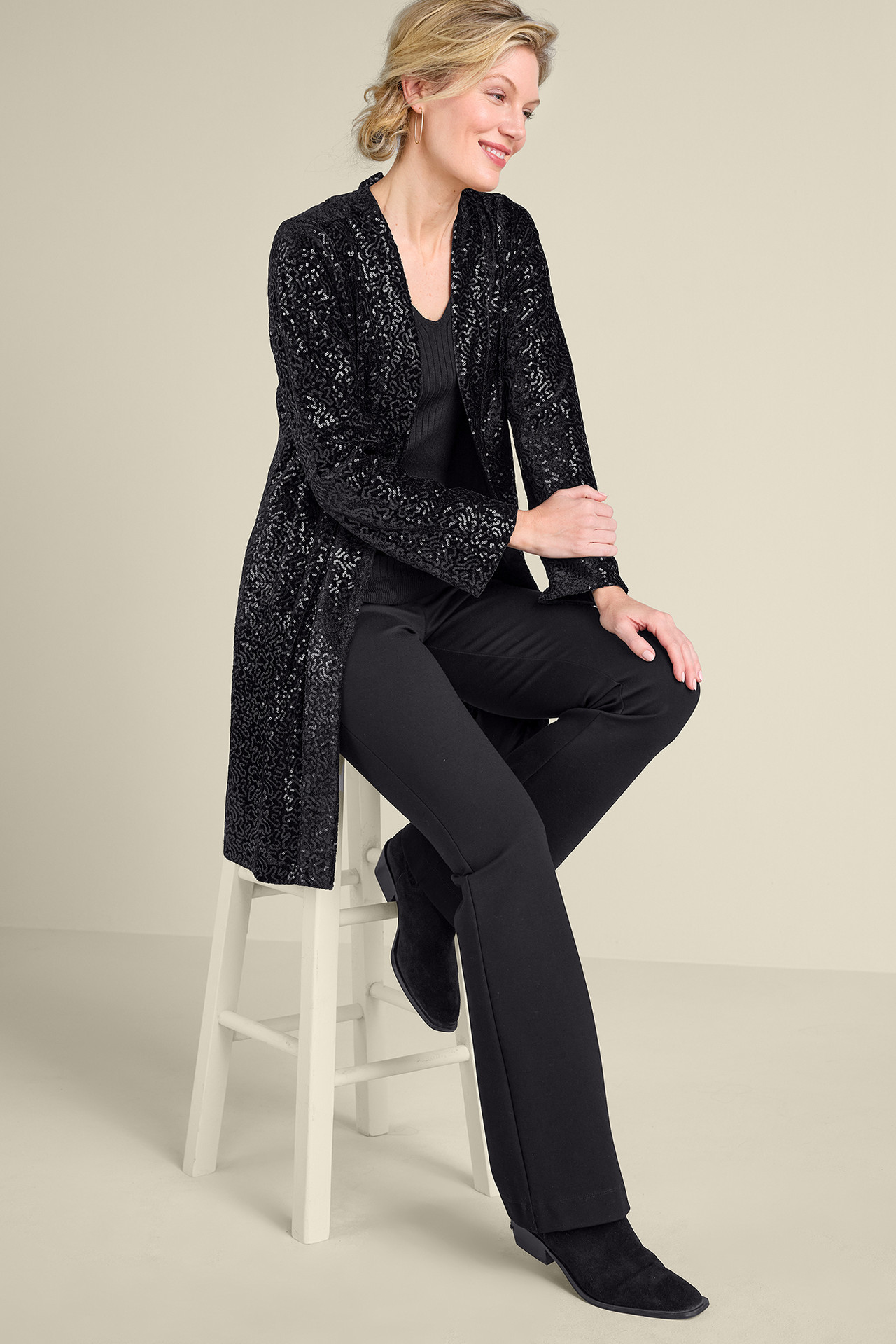 Valetta Sequin Topper - Soft Surroundings Outlet