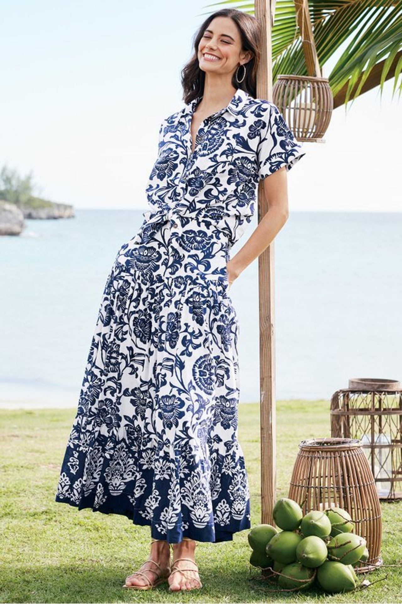 Gia Maxi Skirt - Soft Surroundings Outlet