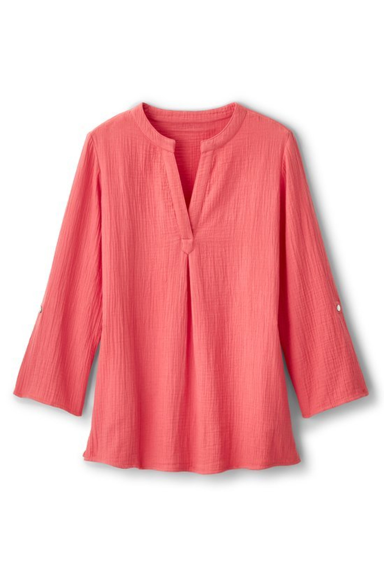 Marley Gauze Tunic - Soft Surroundings Outlet