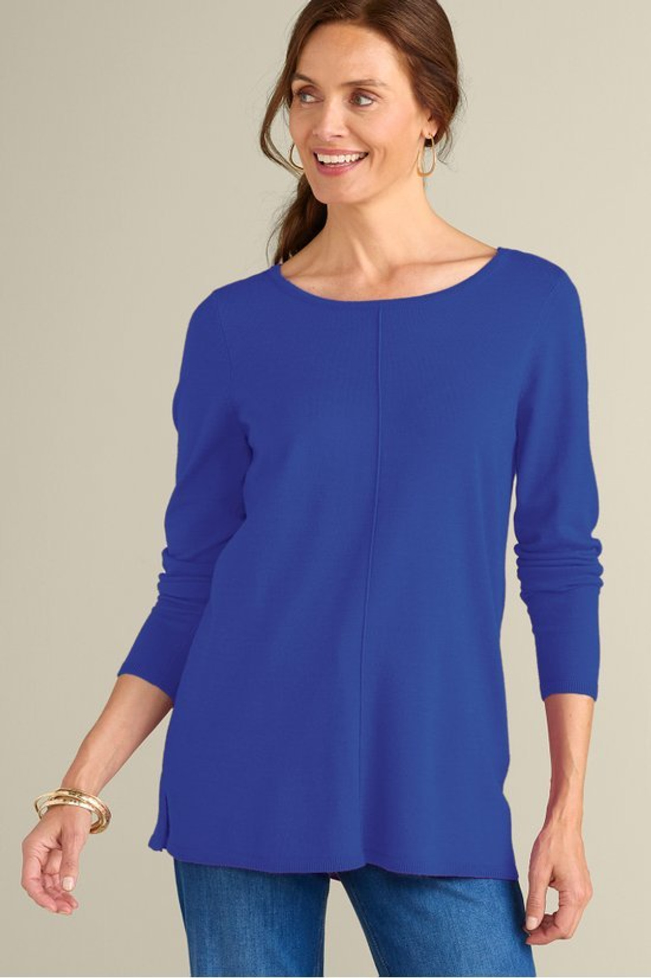 Tiana Sweater Tunic - Soft Surroundings Outlet