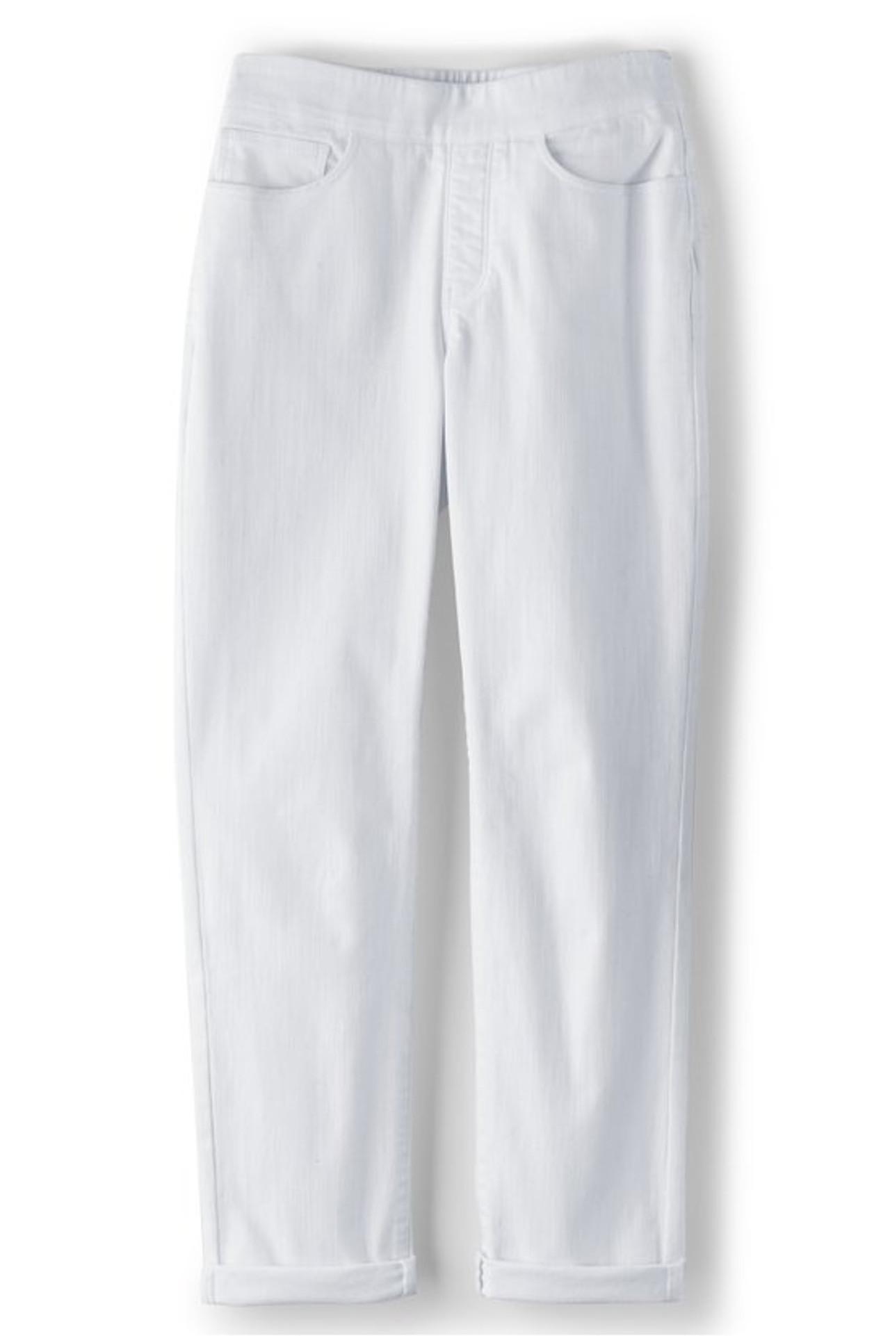The Ultimate Denim Pull-On Crop - Soft Surroundings Outlet