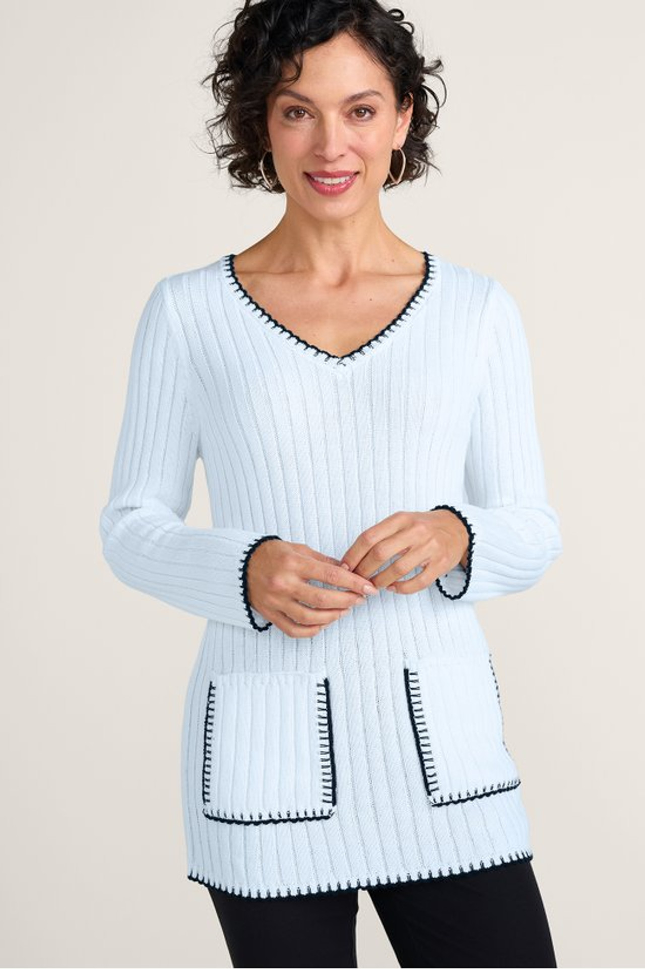 Ottavia Sweater Tunic - Soft Surroundings Outlet