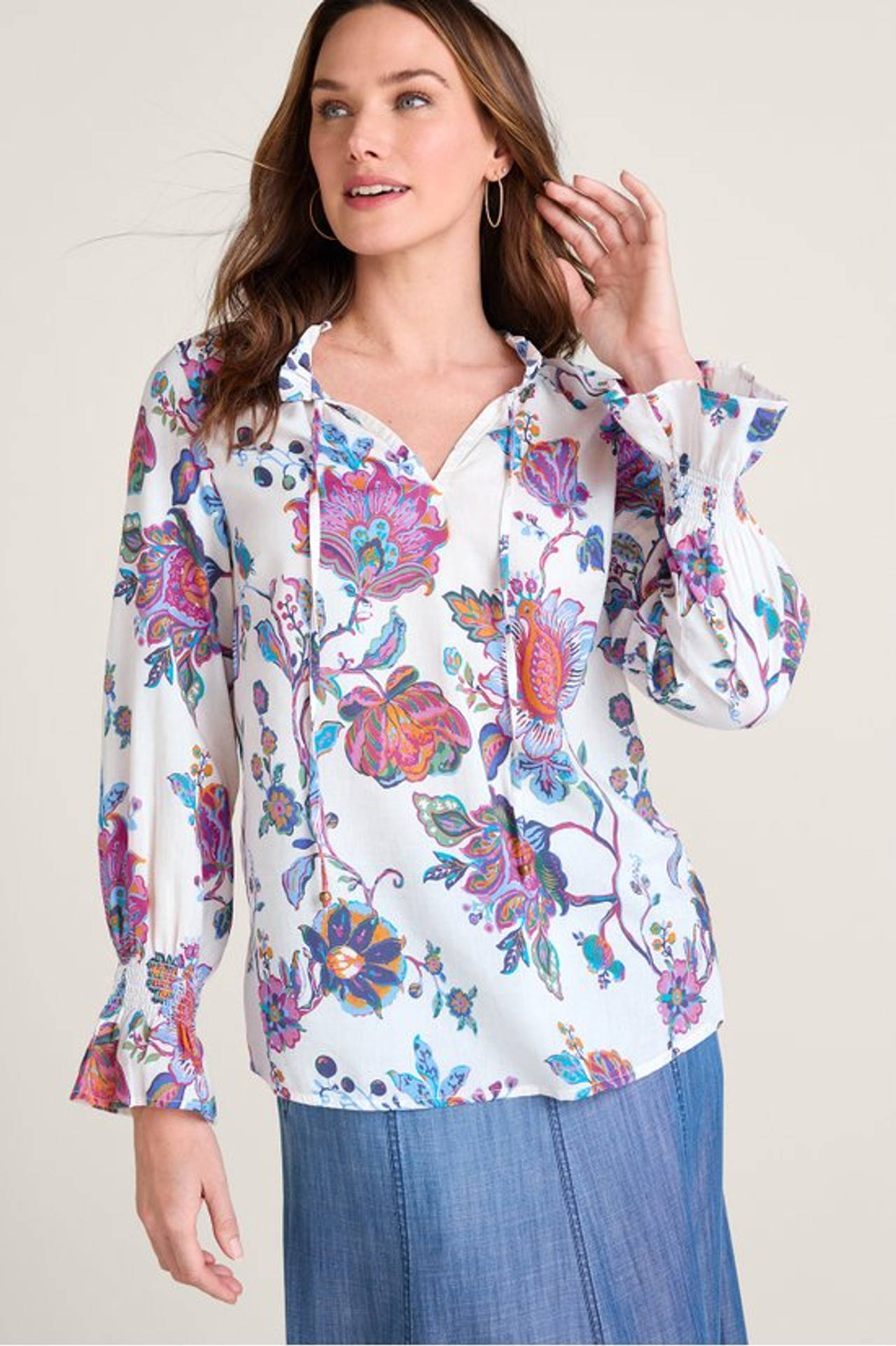 Calandra Top - Soft Surroundings Outlet