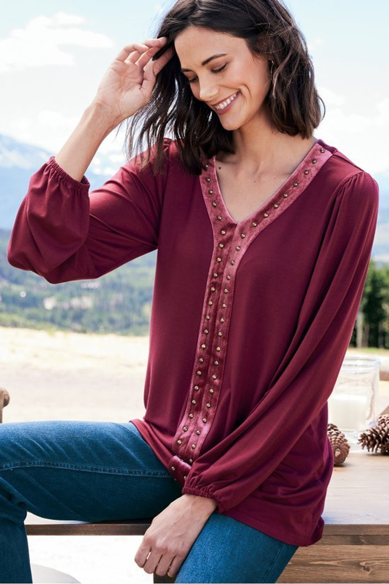 Adornment Top - Soft Surroundings Outlet