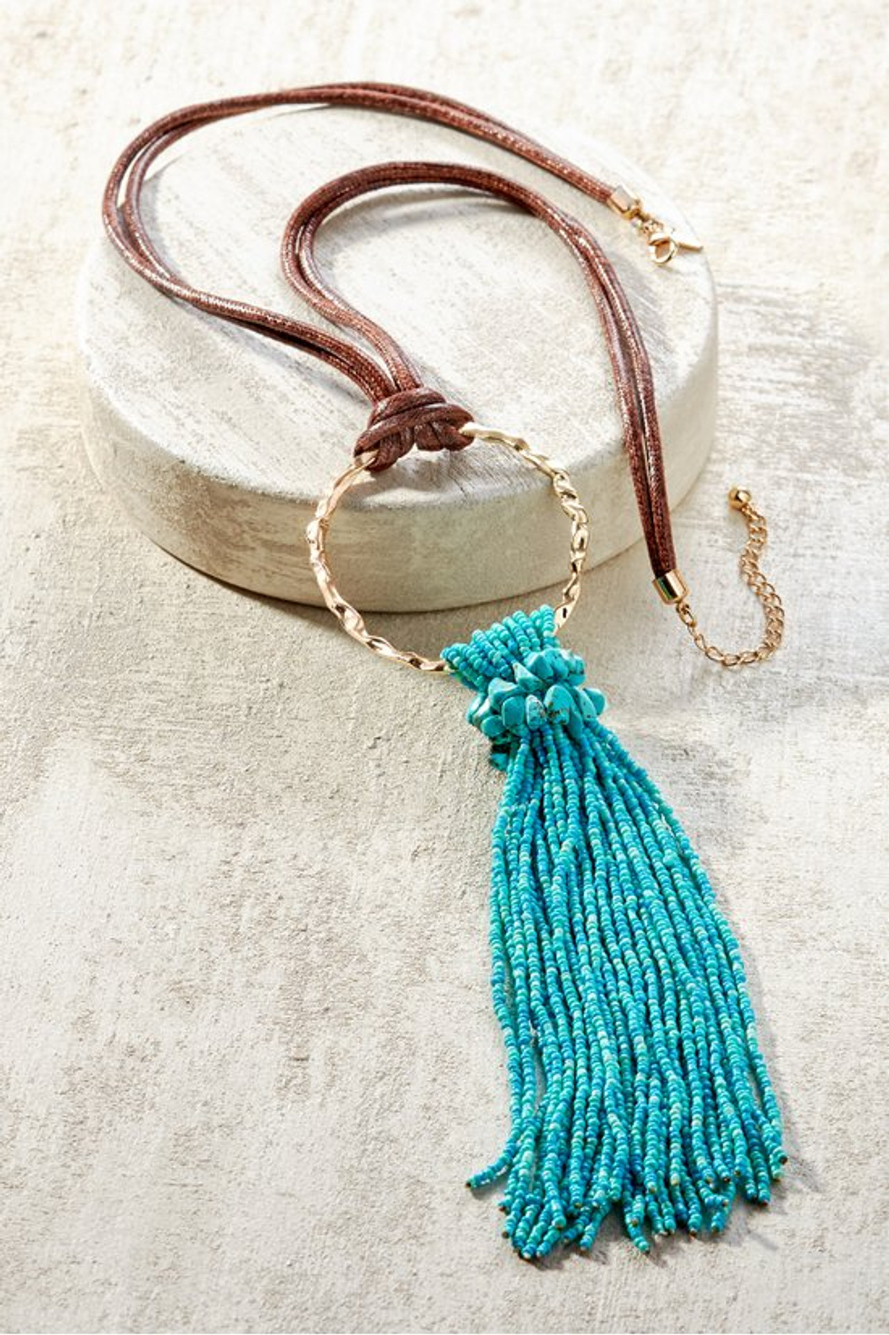 Juniper Tassel Necklace - Soft Surroundings Outlet