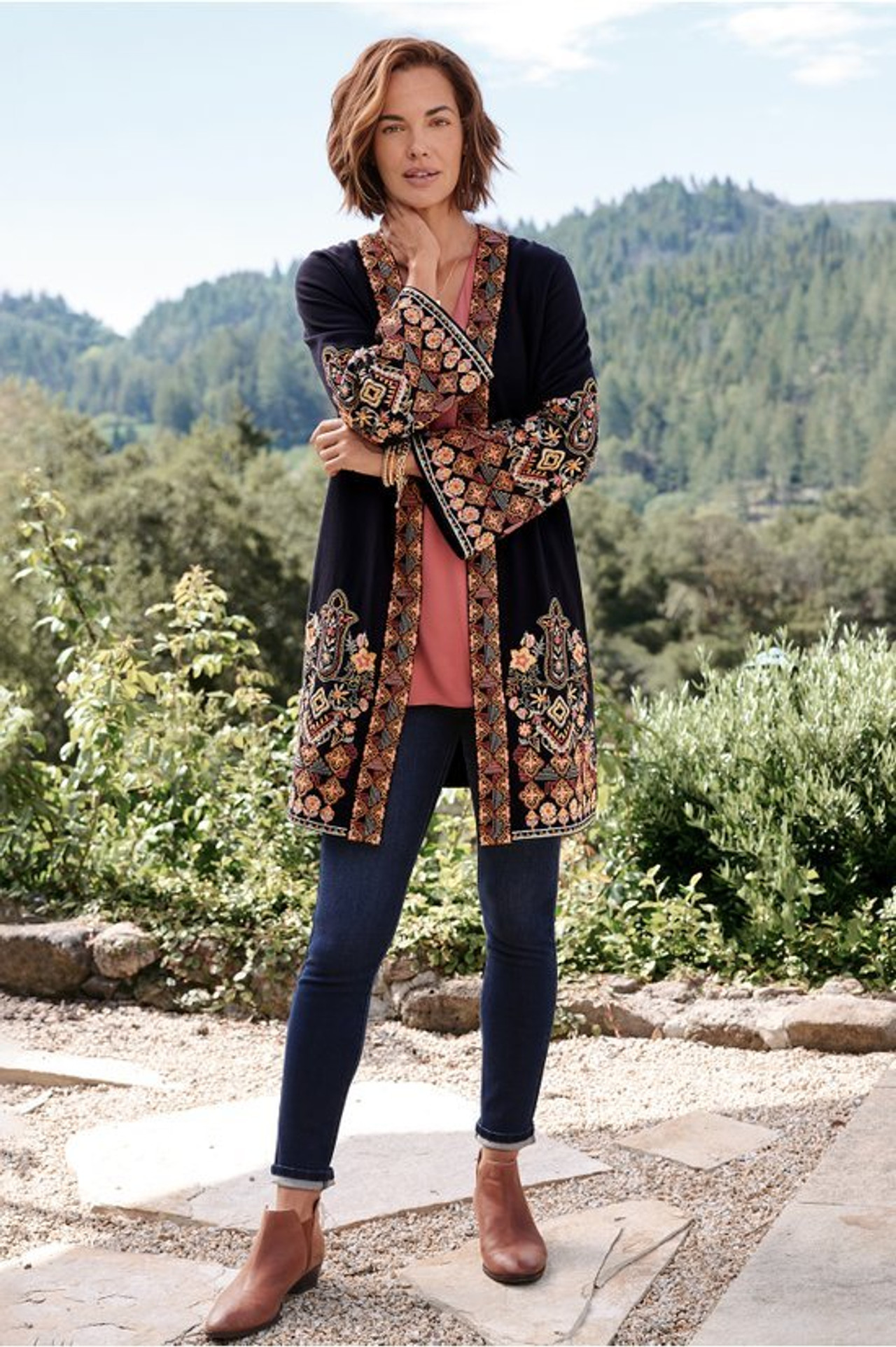 Fiberworks Kimono - Soft Surroundings Outlet
