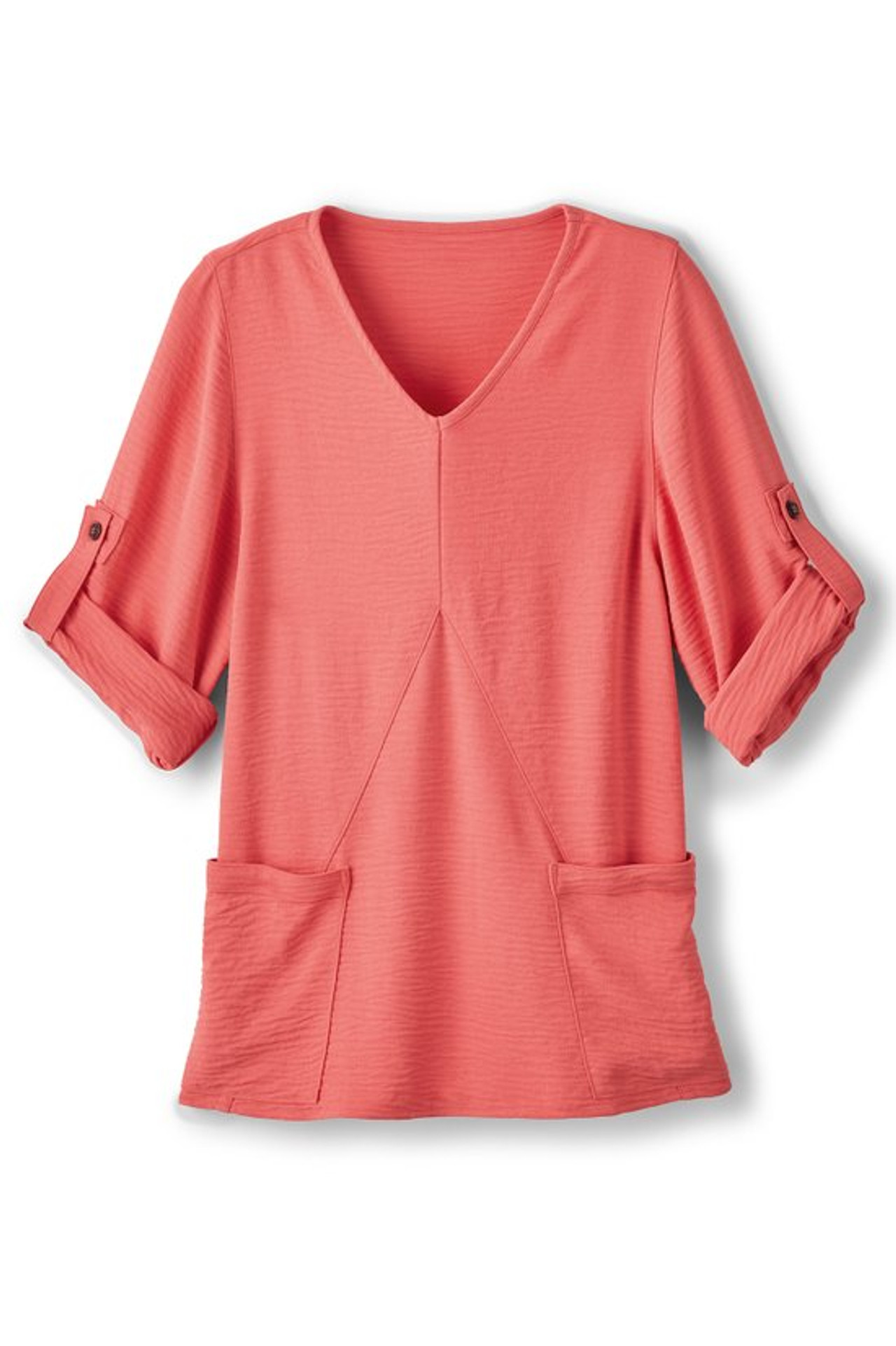 Josette Textured Tunic - Soft Surroundings Outlet