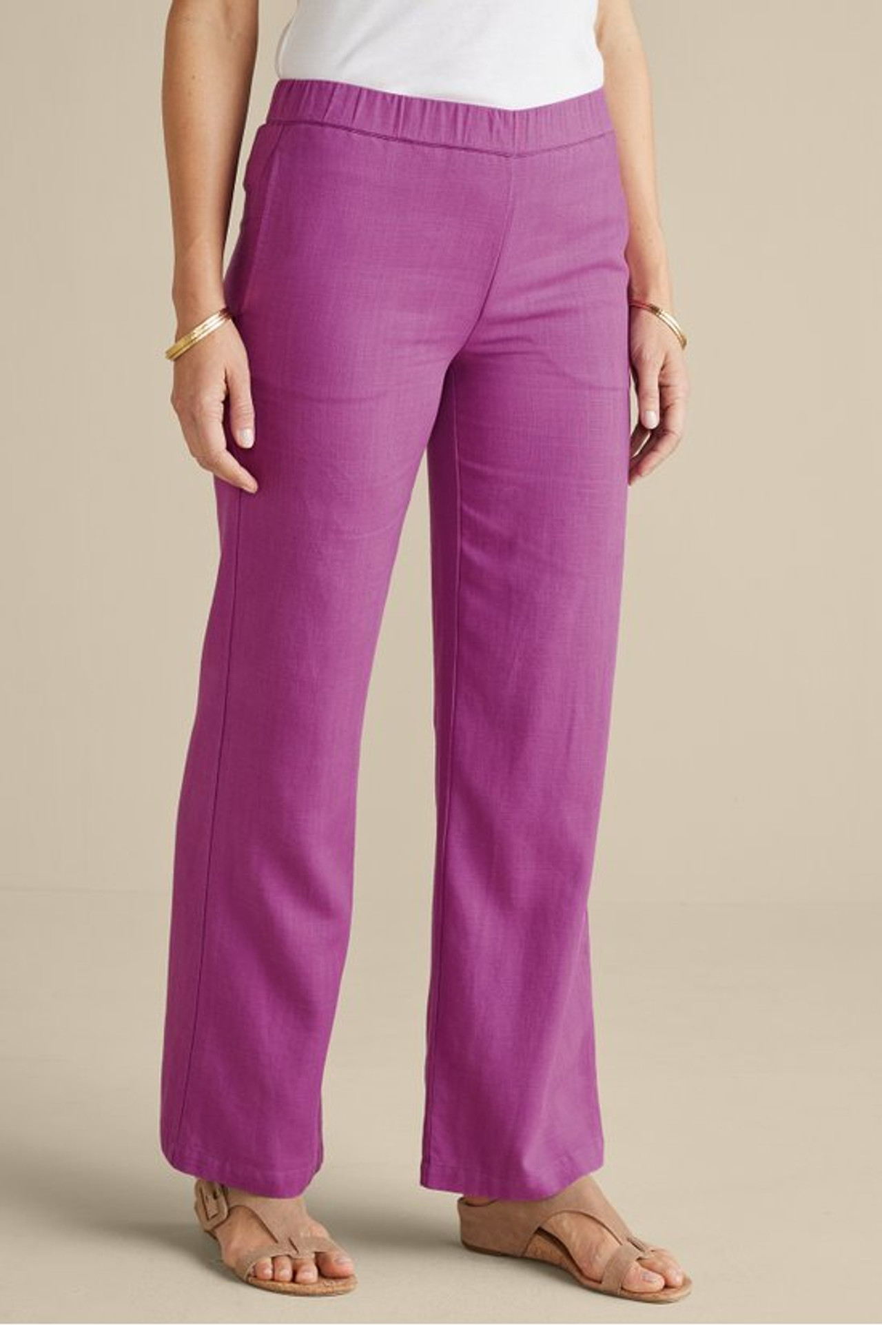 Lizette Wide-Leg Pant - Soft Surroundings Outlet