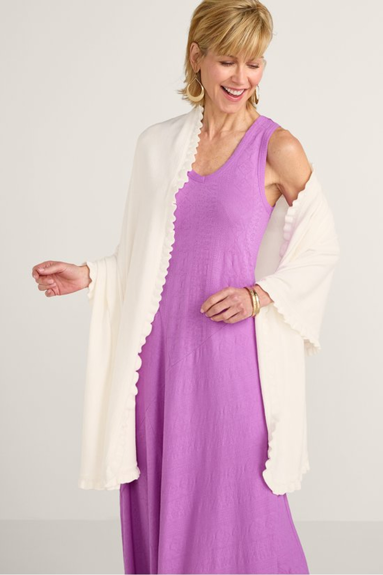 Rio Ruffle Wrap - Soft Surroundings Outlet