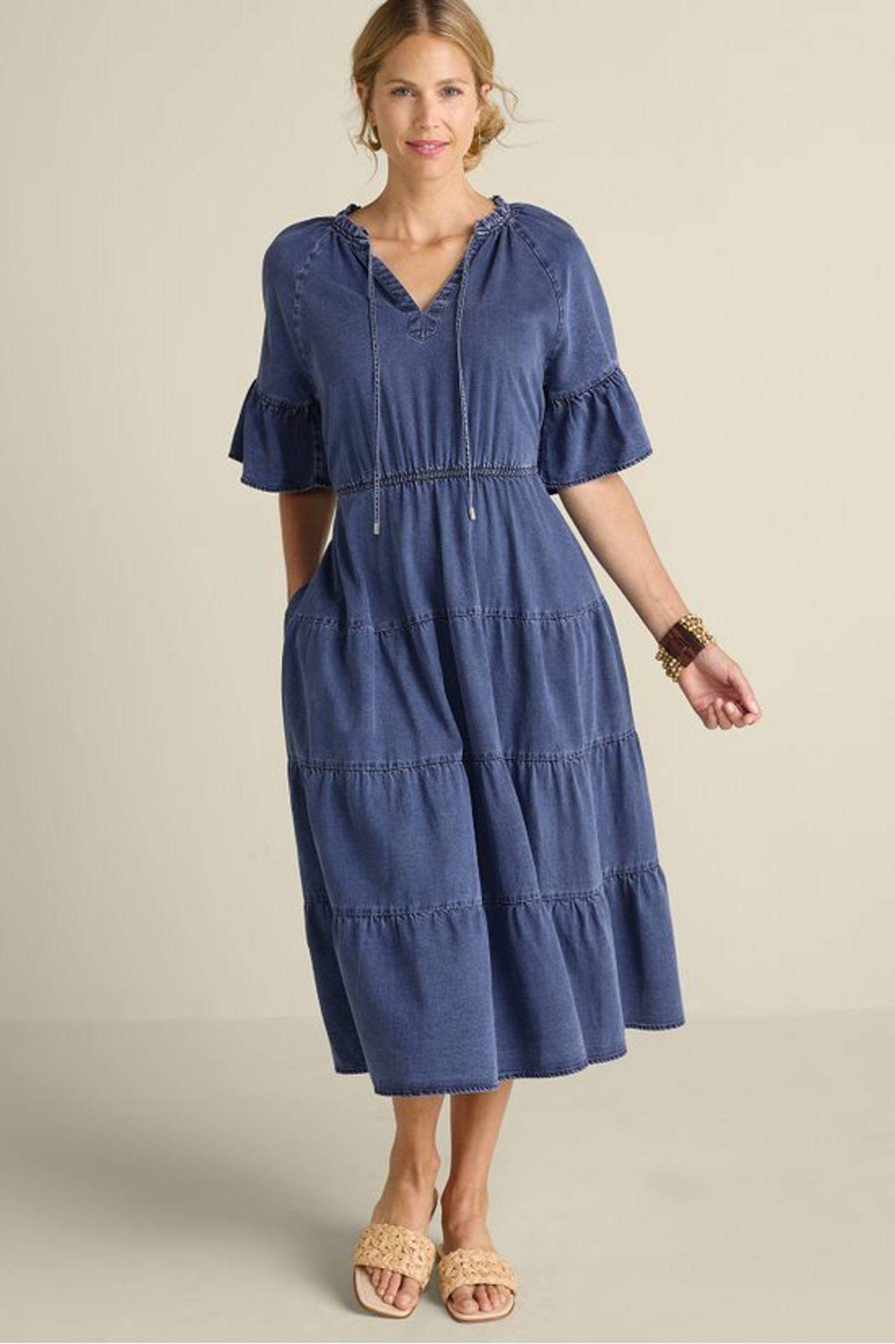 Jessanne TENCEL™ Midi Dress - Soft Surroundings Outlet