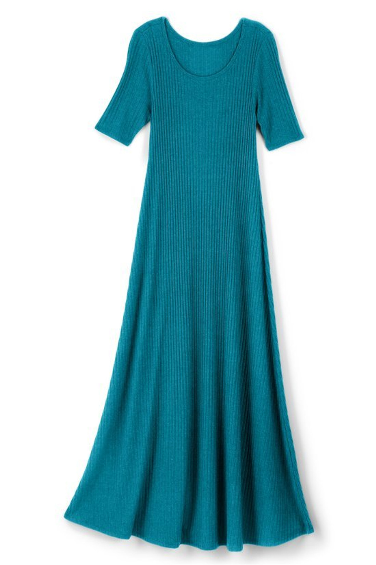 Textured Short Sleeve Santiago Dress - Soft Surroundings Outlet