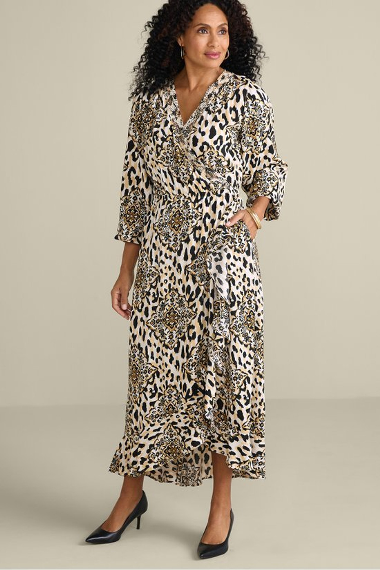 Priyani Midi Dress - Soft Surroundings Outlet