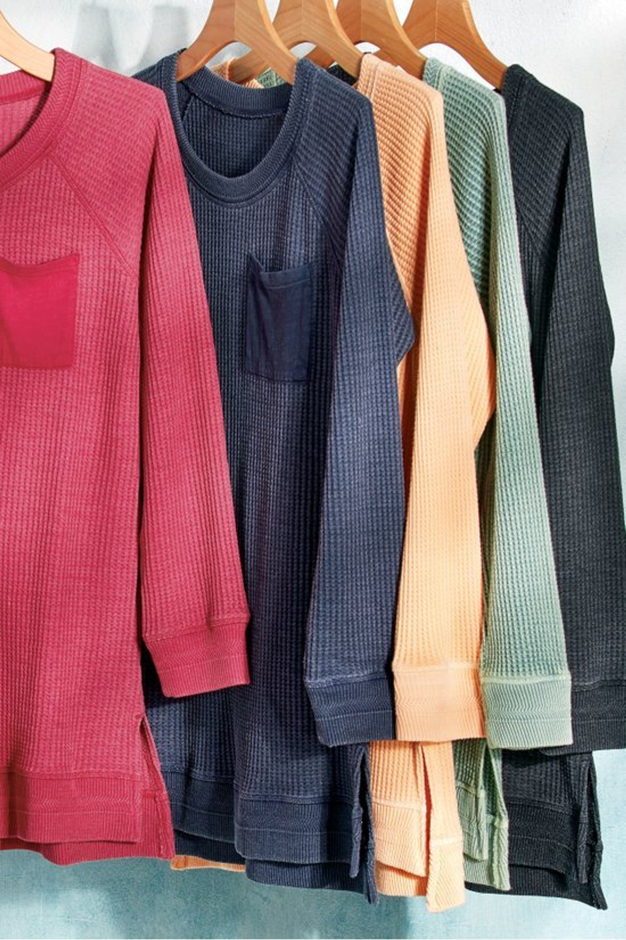 Autumn Waffle Tunic - Soft Surroundings Outlet