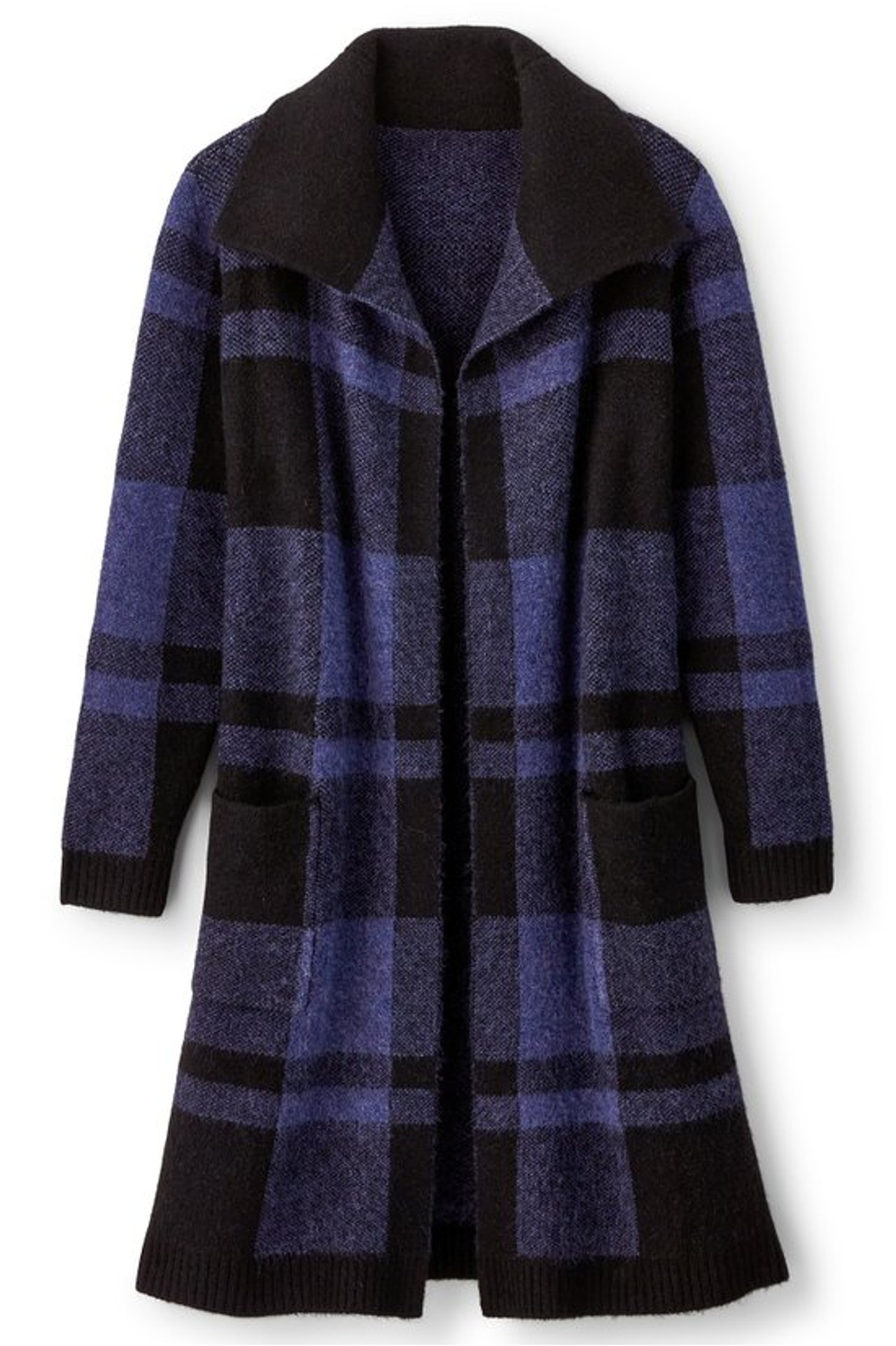 Posh Plaid Cardigan - Soft Surroundings Outlet