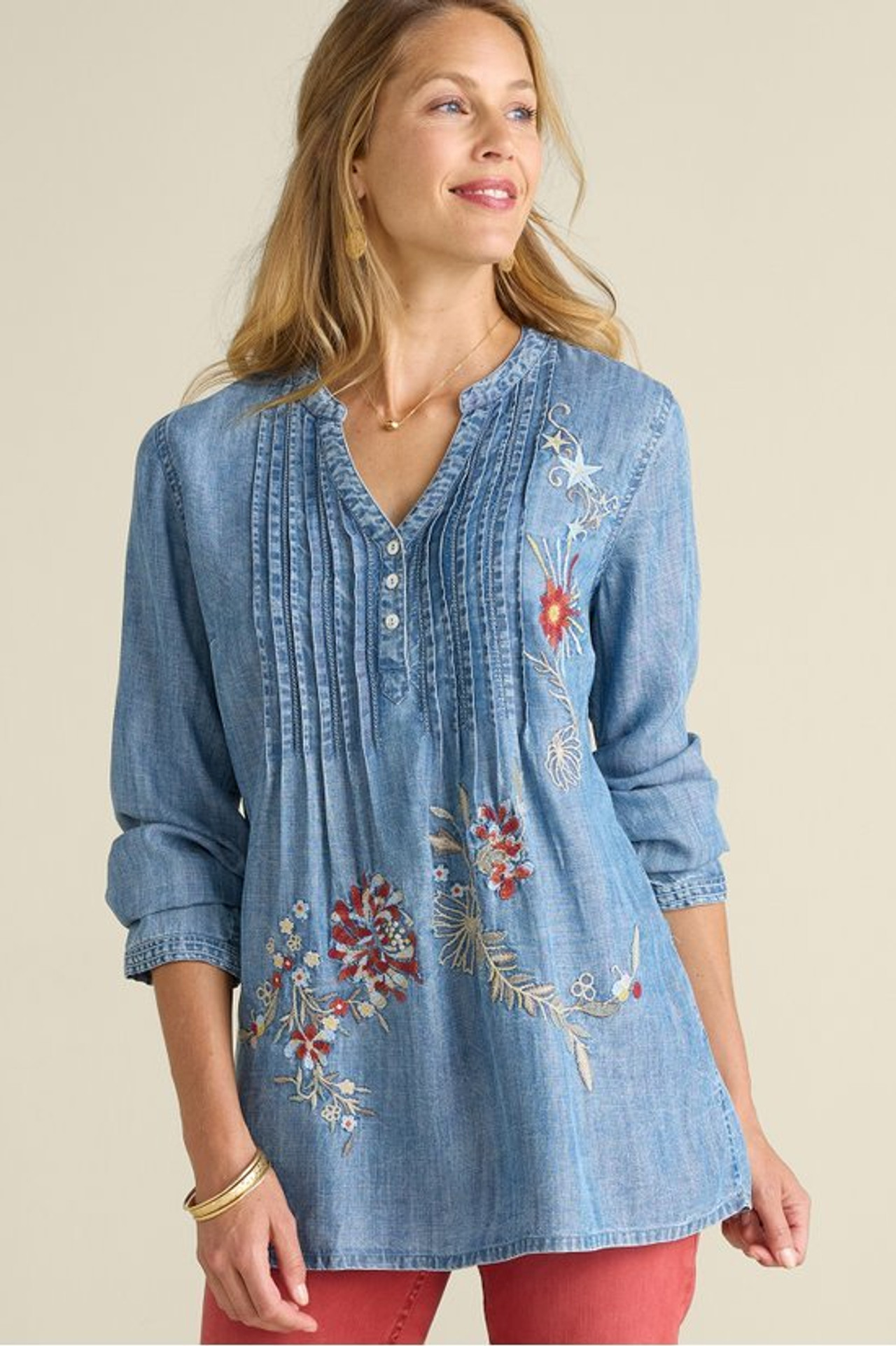 Maddie TENCEL™ Tunic - Soft Surroundings Outlet