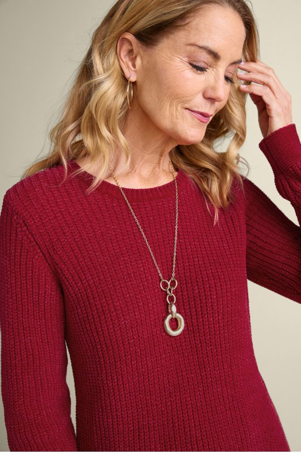 Gwendolyn Chenille Sweater - Soft Surroundings Outlet