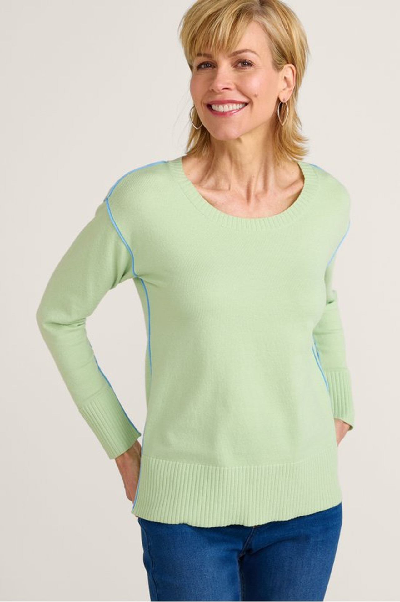 Winslet Detachable Cowl Neck Sweater - Soft Surroundings Outlet