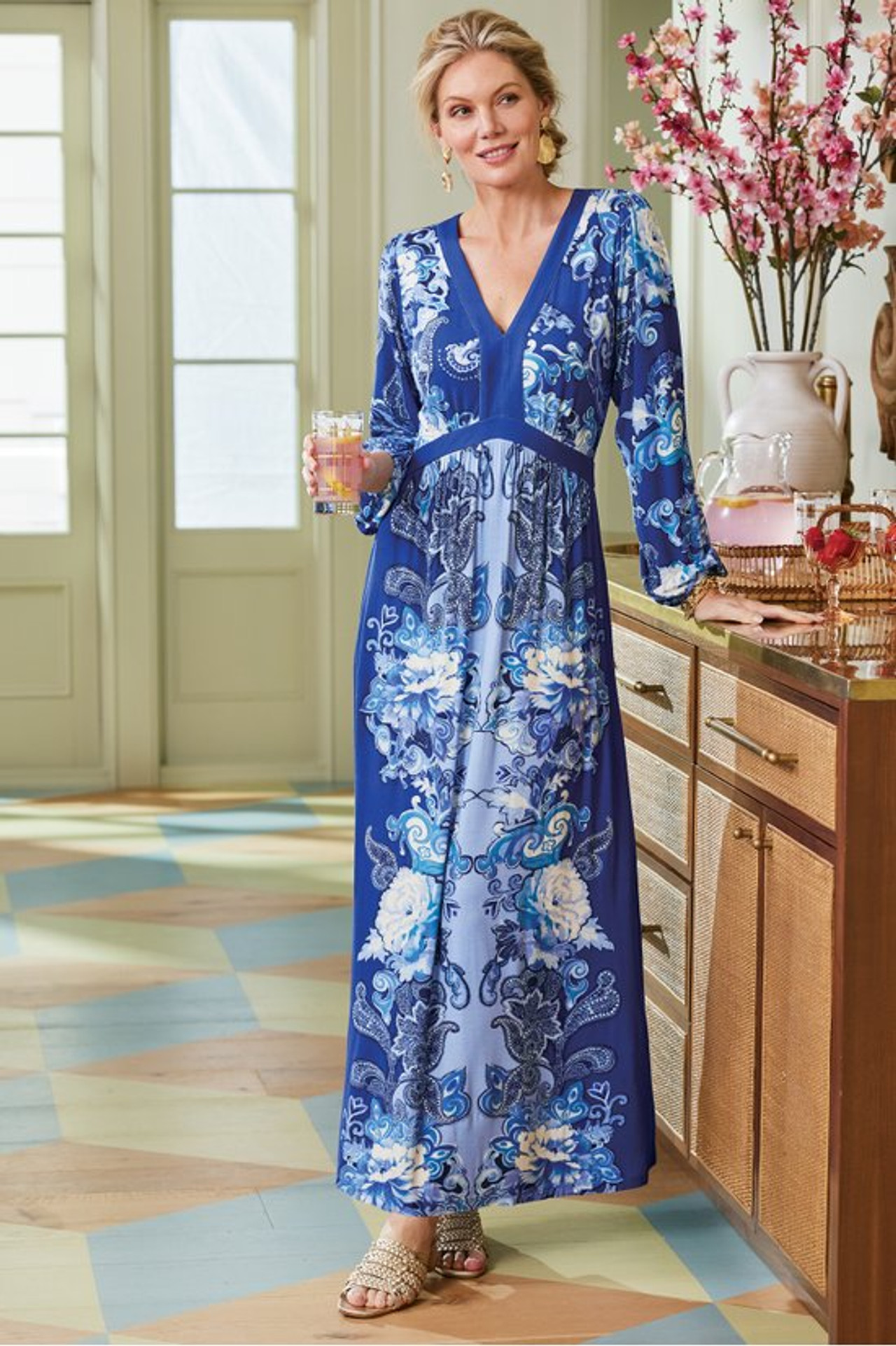 Shivani Maxi Dress - Soft Surroundings Outlet
