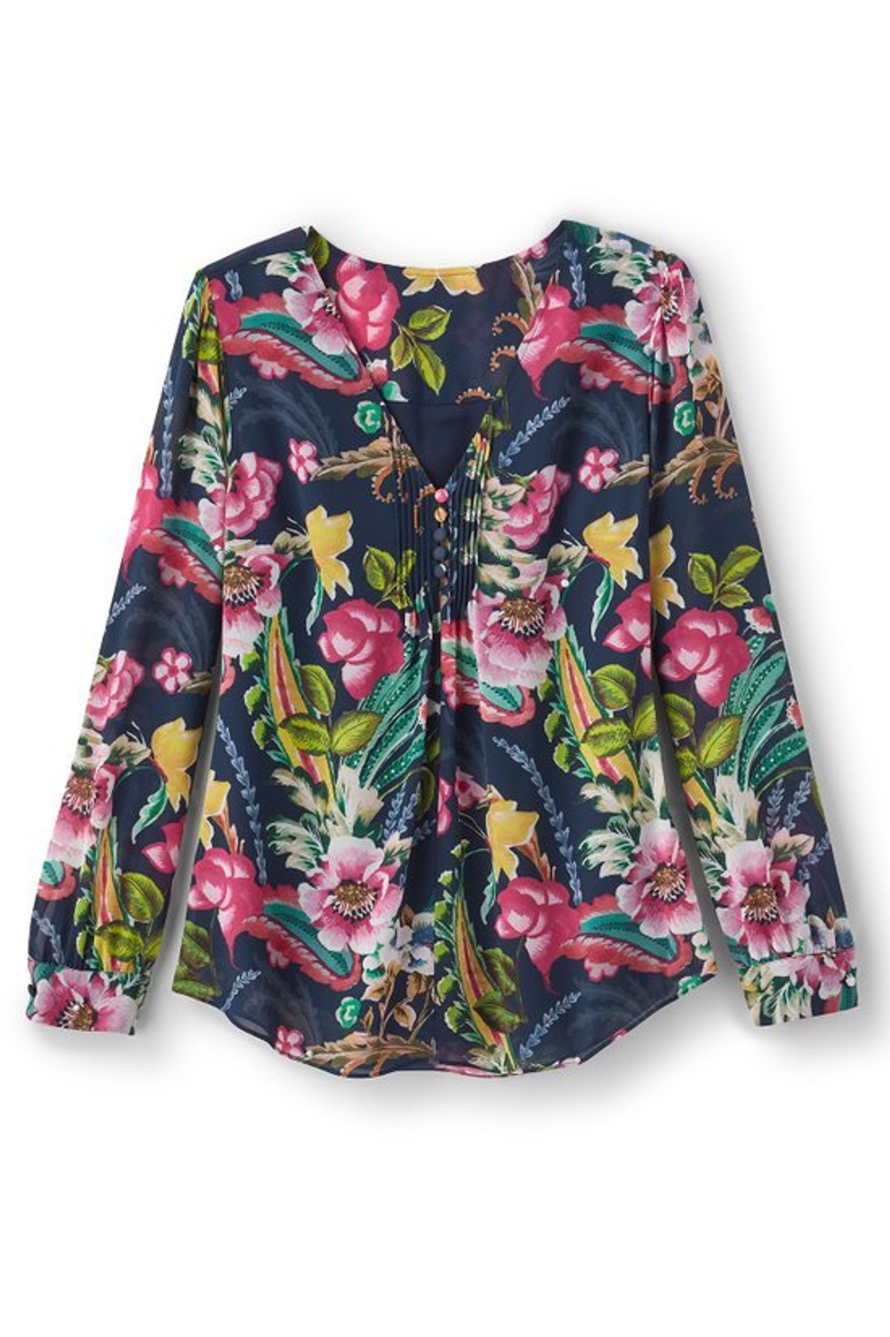 Samantha Georgette Top - Soft Surroundings Outlet